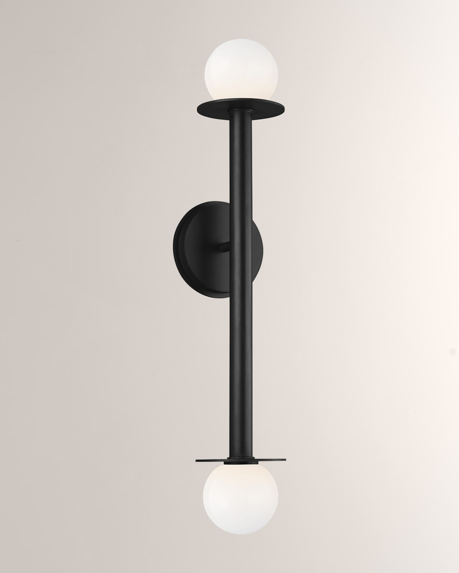 Visual Comfort Studio 2 Light Wall Sconce Nodes By Kelly Wearstler