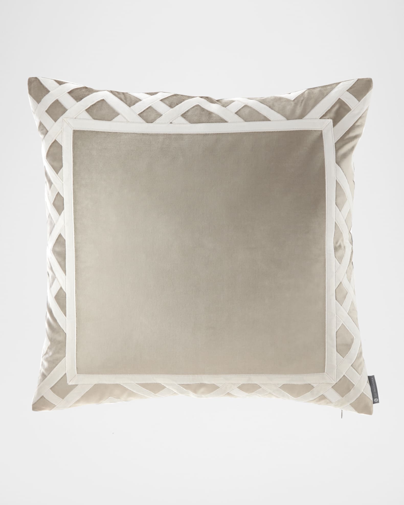 Lili Alessandra Karl Square Pillow, 24 x 24 Horchow