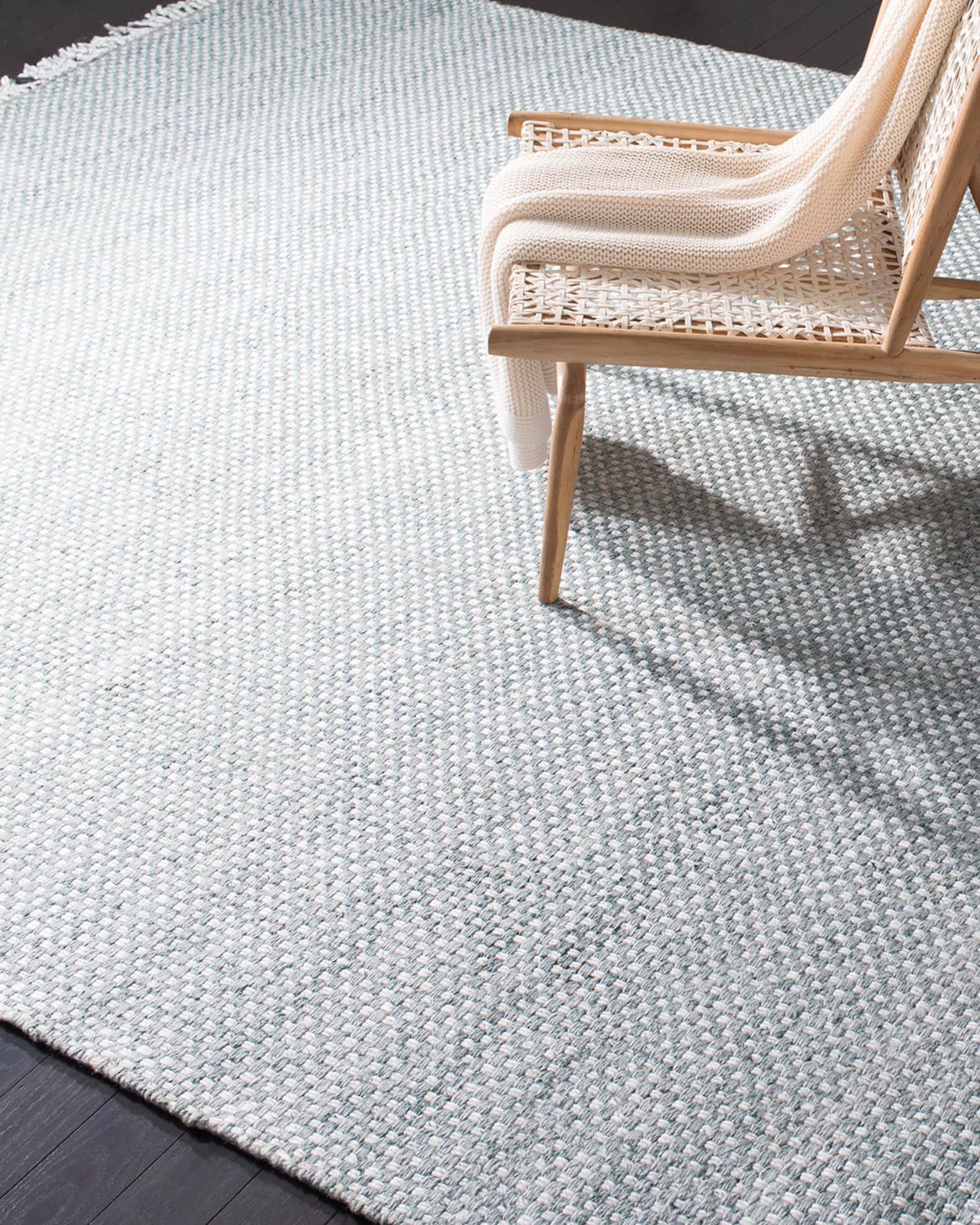 Lauren Ralph Lauren Amalie Sage Hand-Woven Flat Weave Rug, 3' x 8'