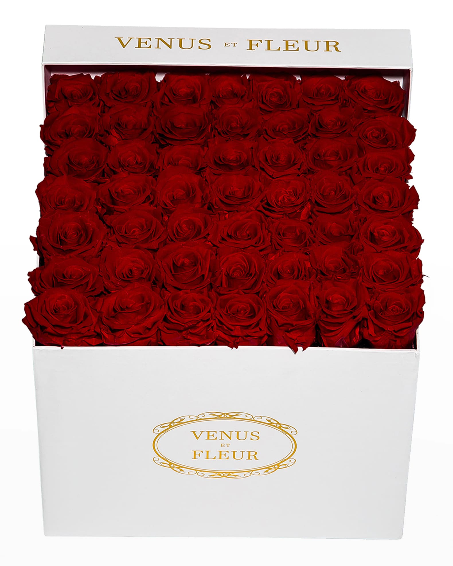 Venus ET Fleur Classic Large Square Rose Box Horchow