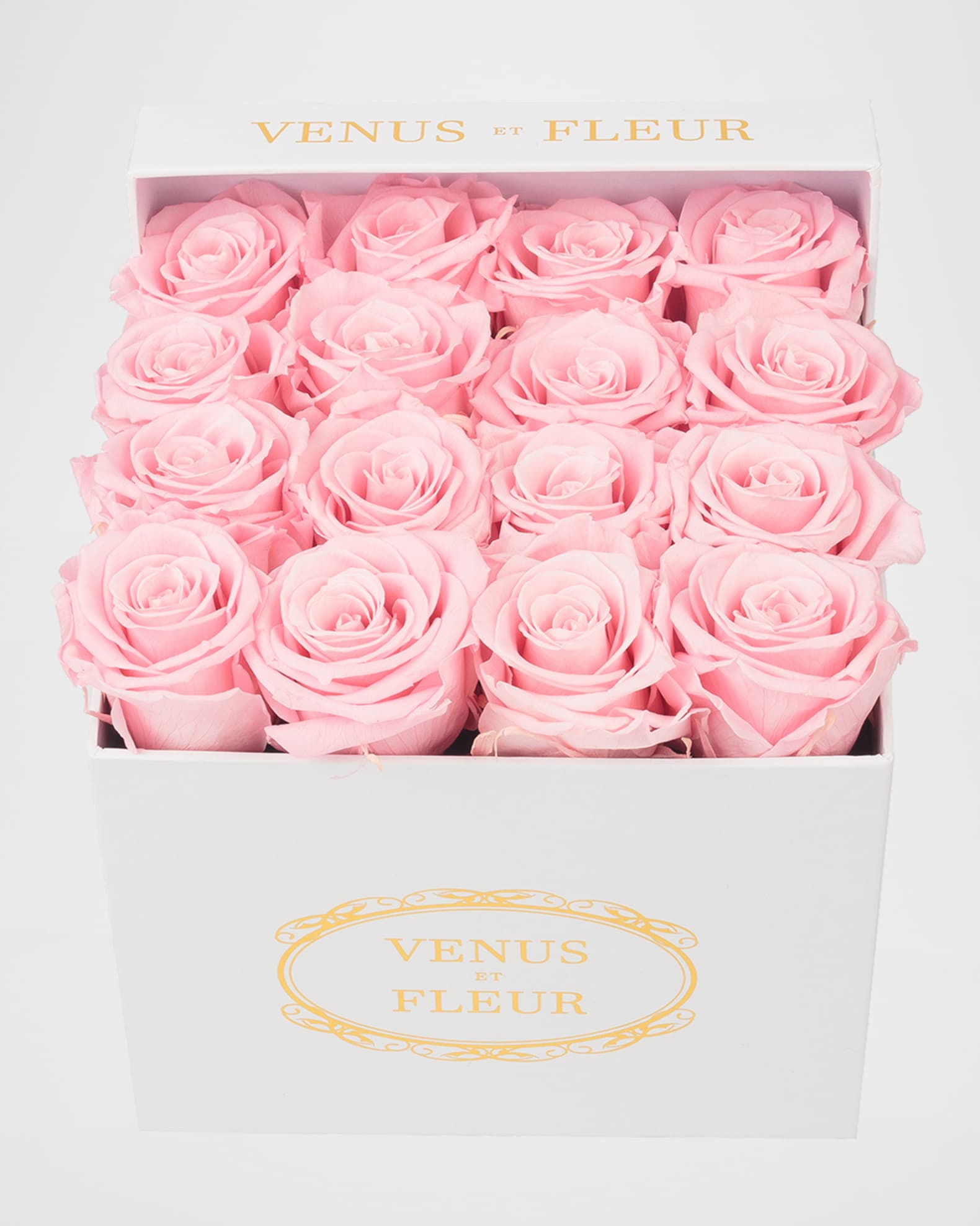 Venus ET Fleur Classic Small Square Rose Box Horchow