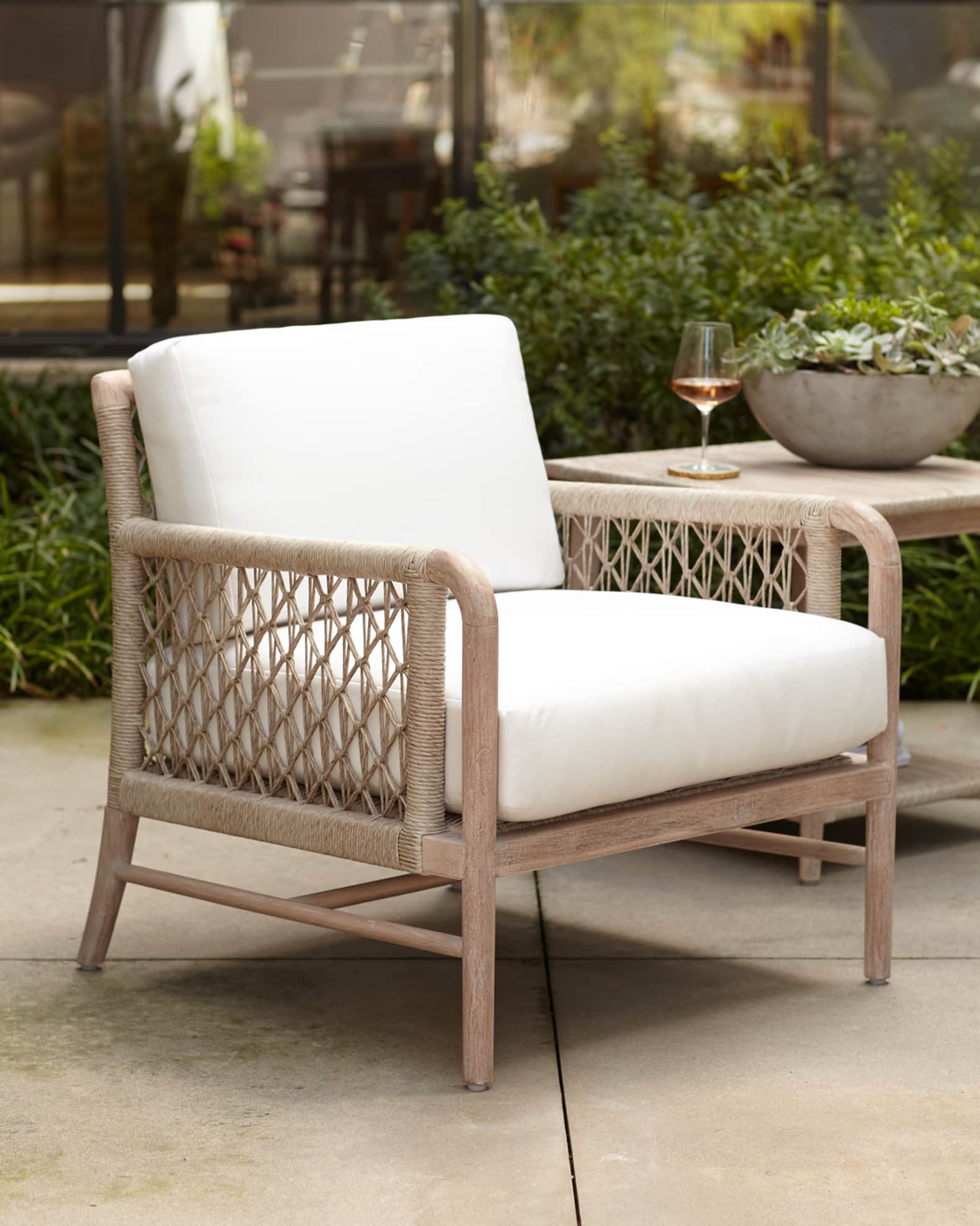 Palecek Montecito Outdoor Lounge Chair Horchow