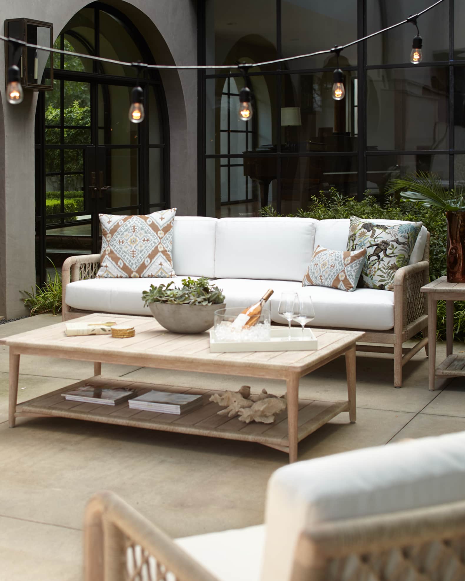 Outdoor 2025 low sofa