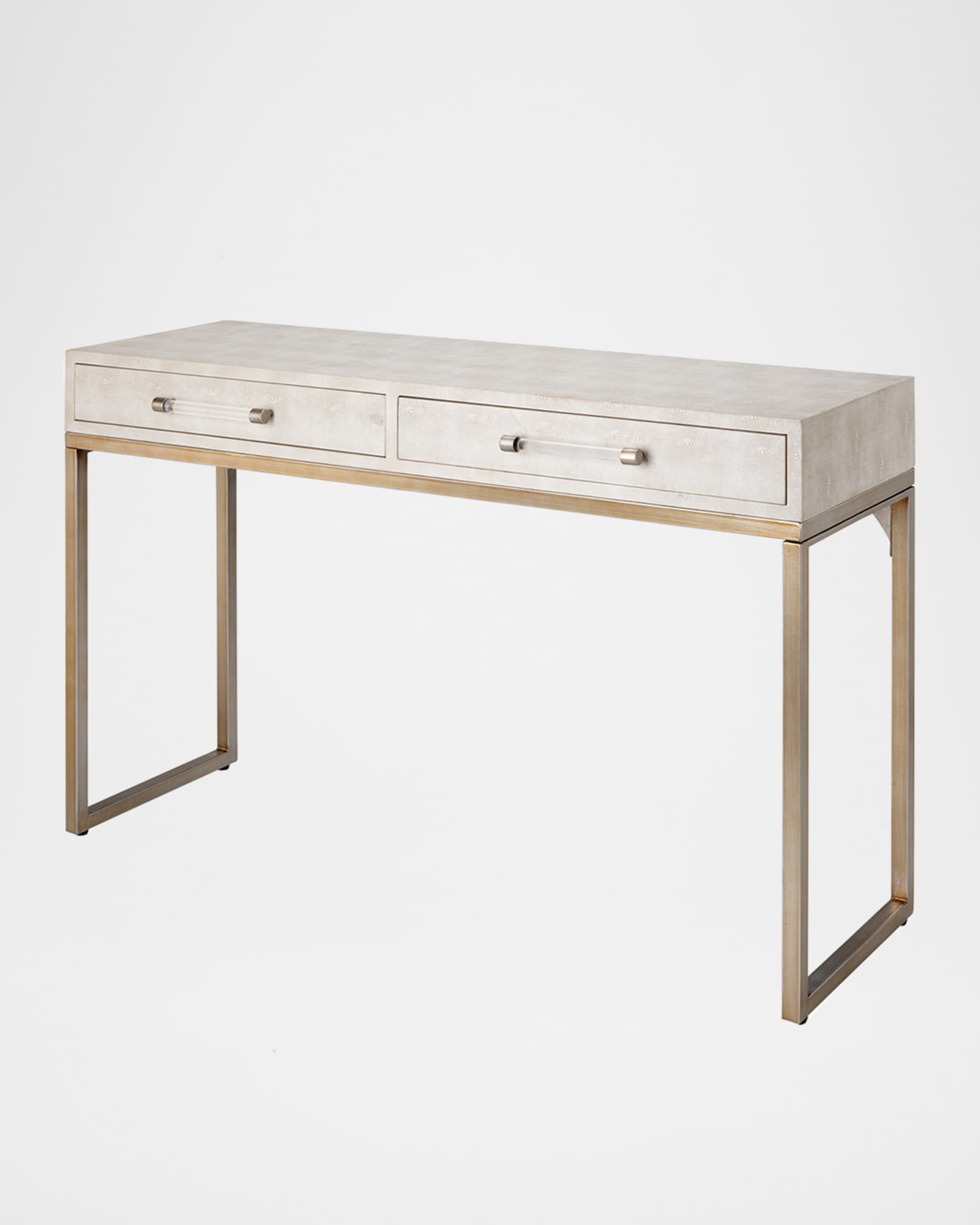Jamie Young Kain Faux Shagreen Console Table