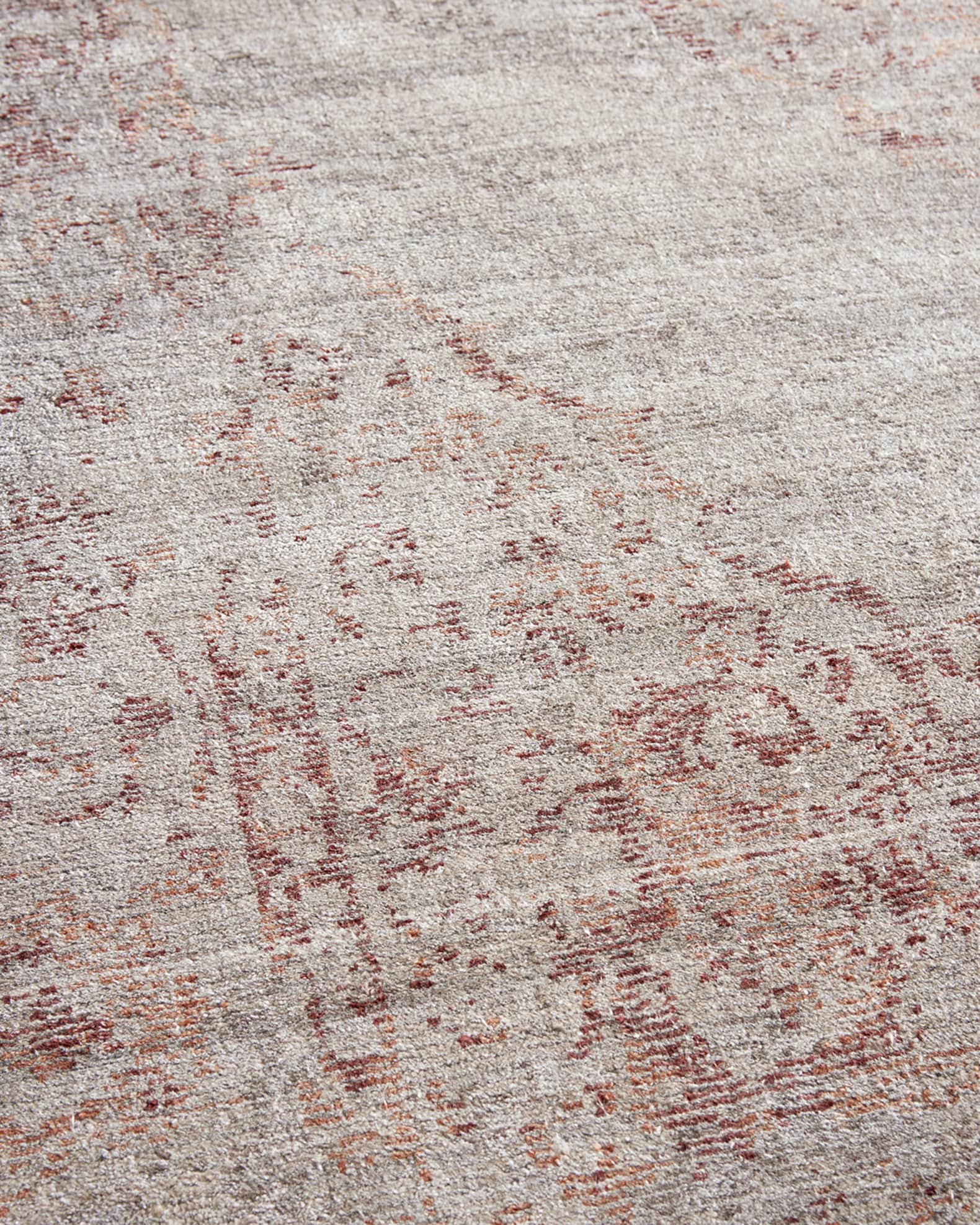 Nourison Carroll Hand-Knotted Rug, 2' x 8'