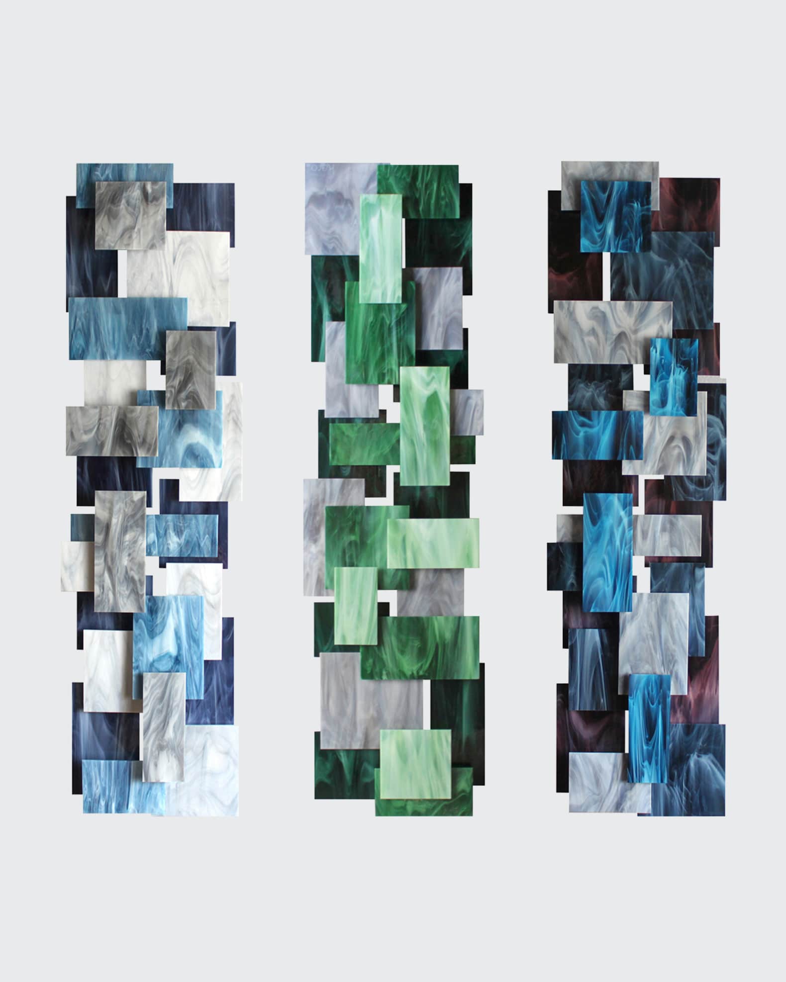 Karo Studios Triptych Wall Sculpture