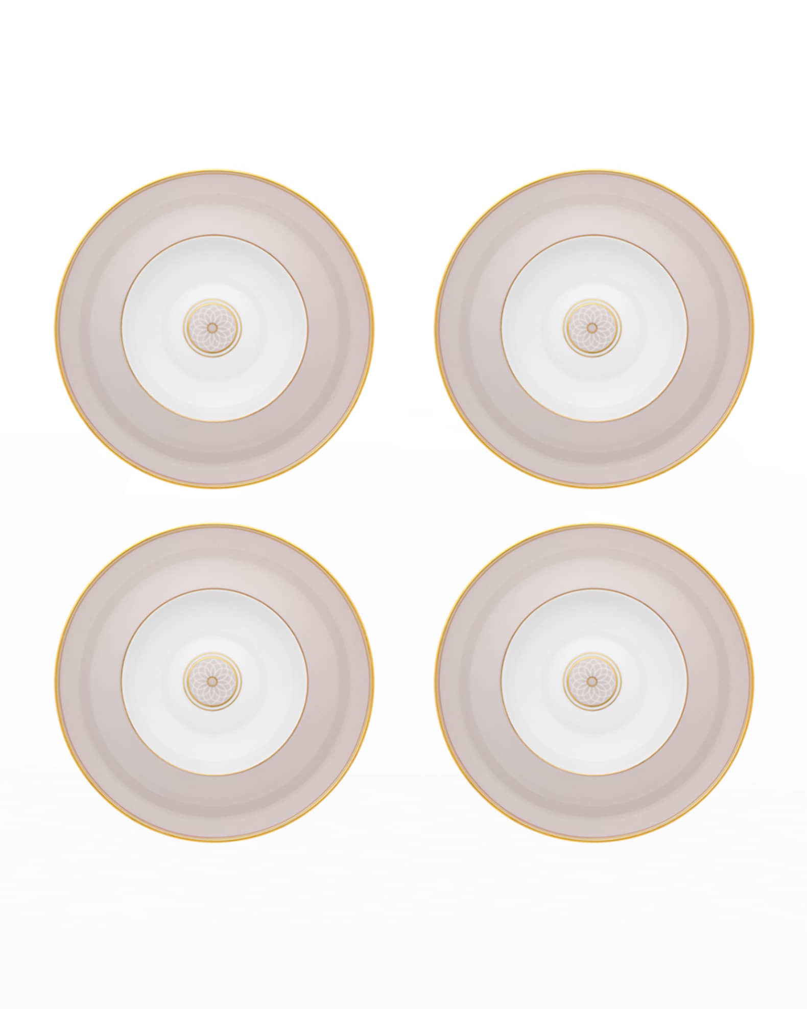 Vista Alegre Terrace Soup Plates, Set of 4