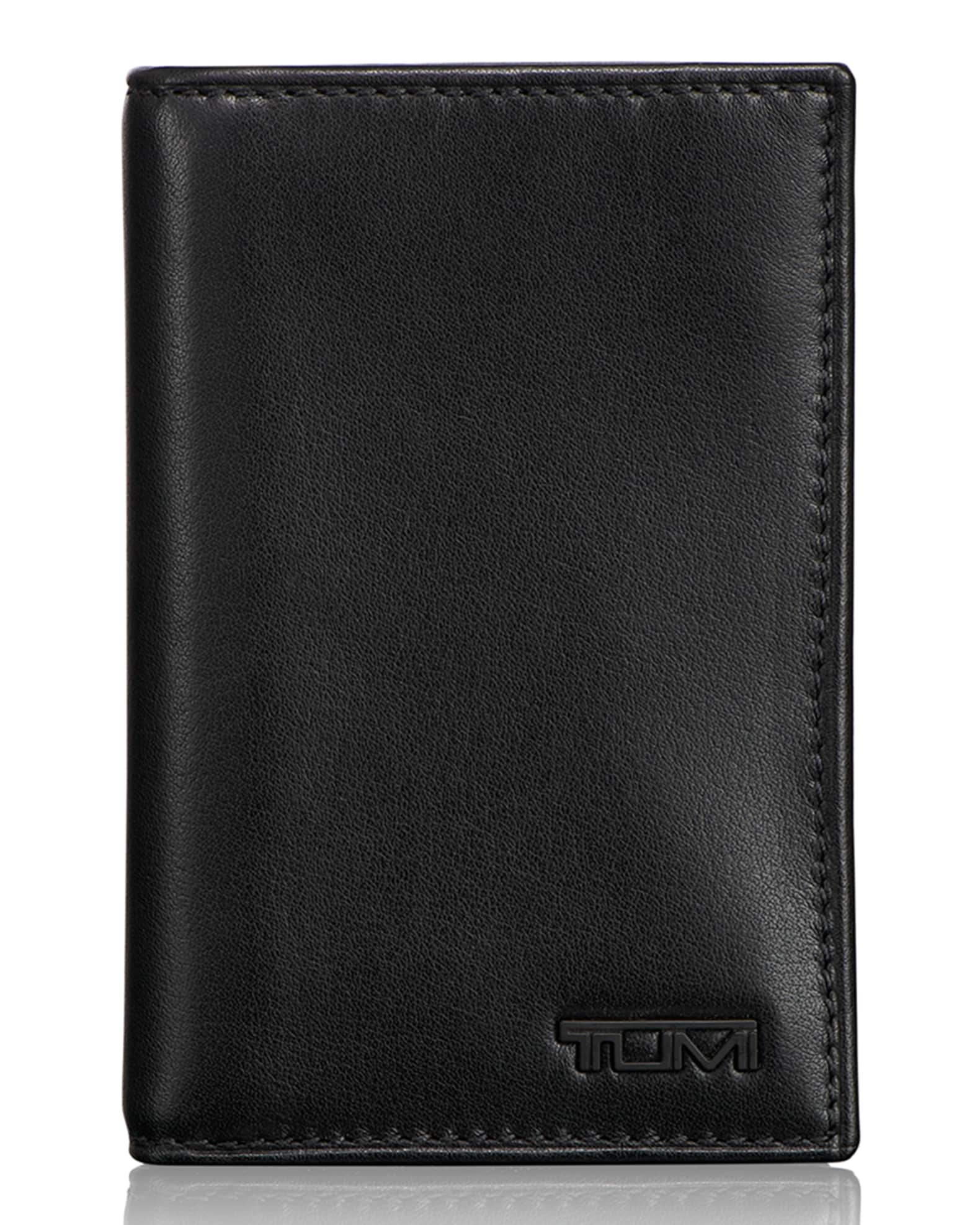 Tumi id lock store multi window card case