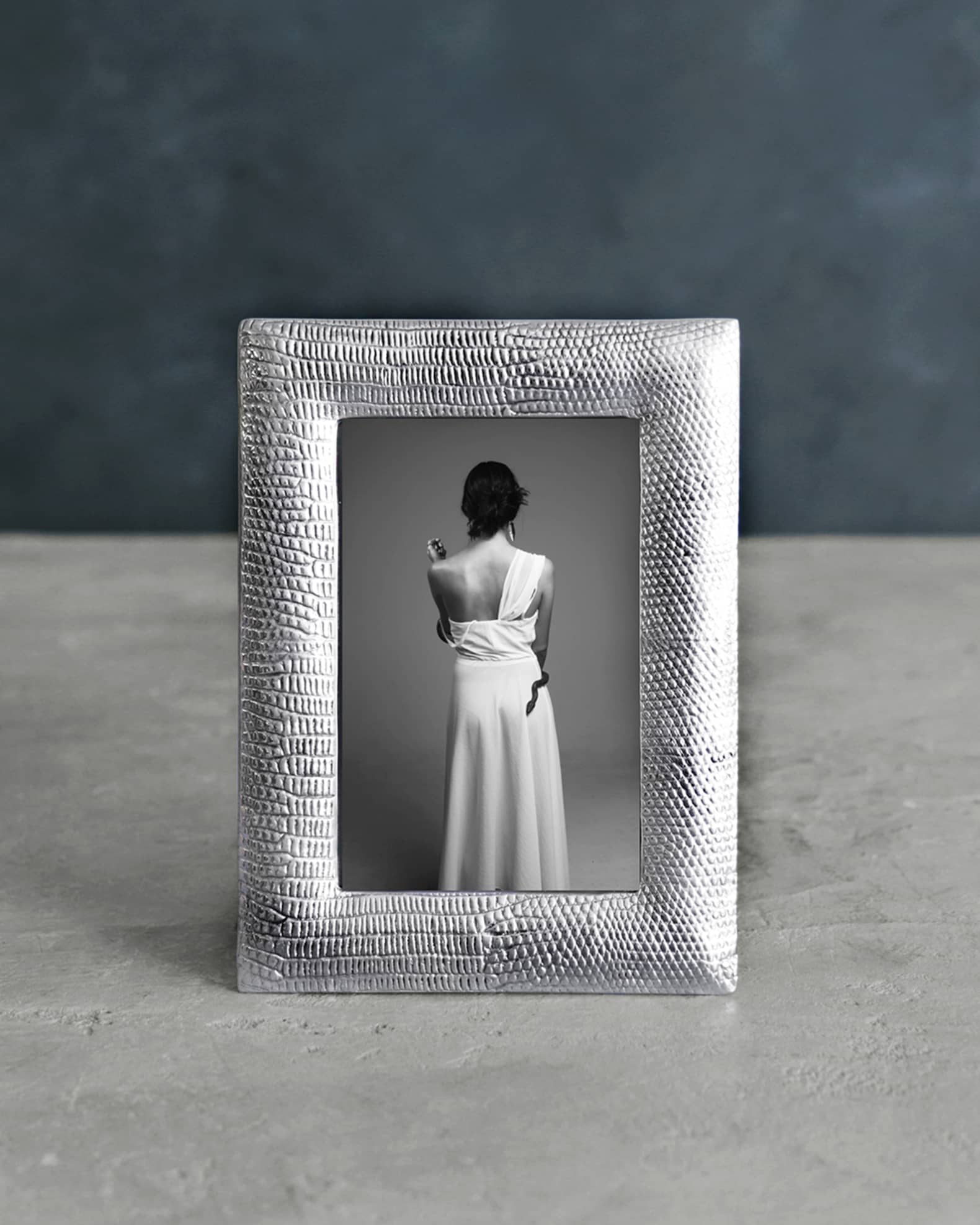 Beatriz Ball Giftables Pieles Snakeskin Frame, 4" x 6"