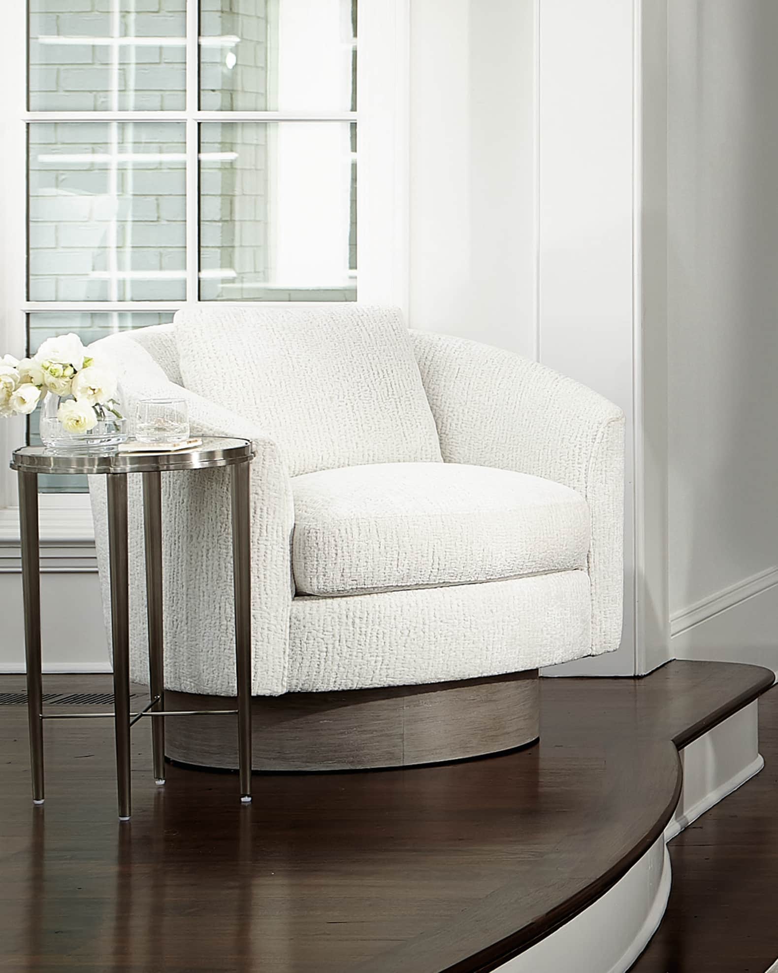 Bernhardt camino swivel chair cheap