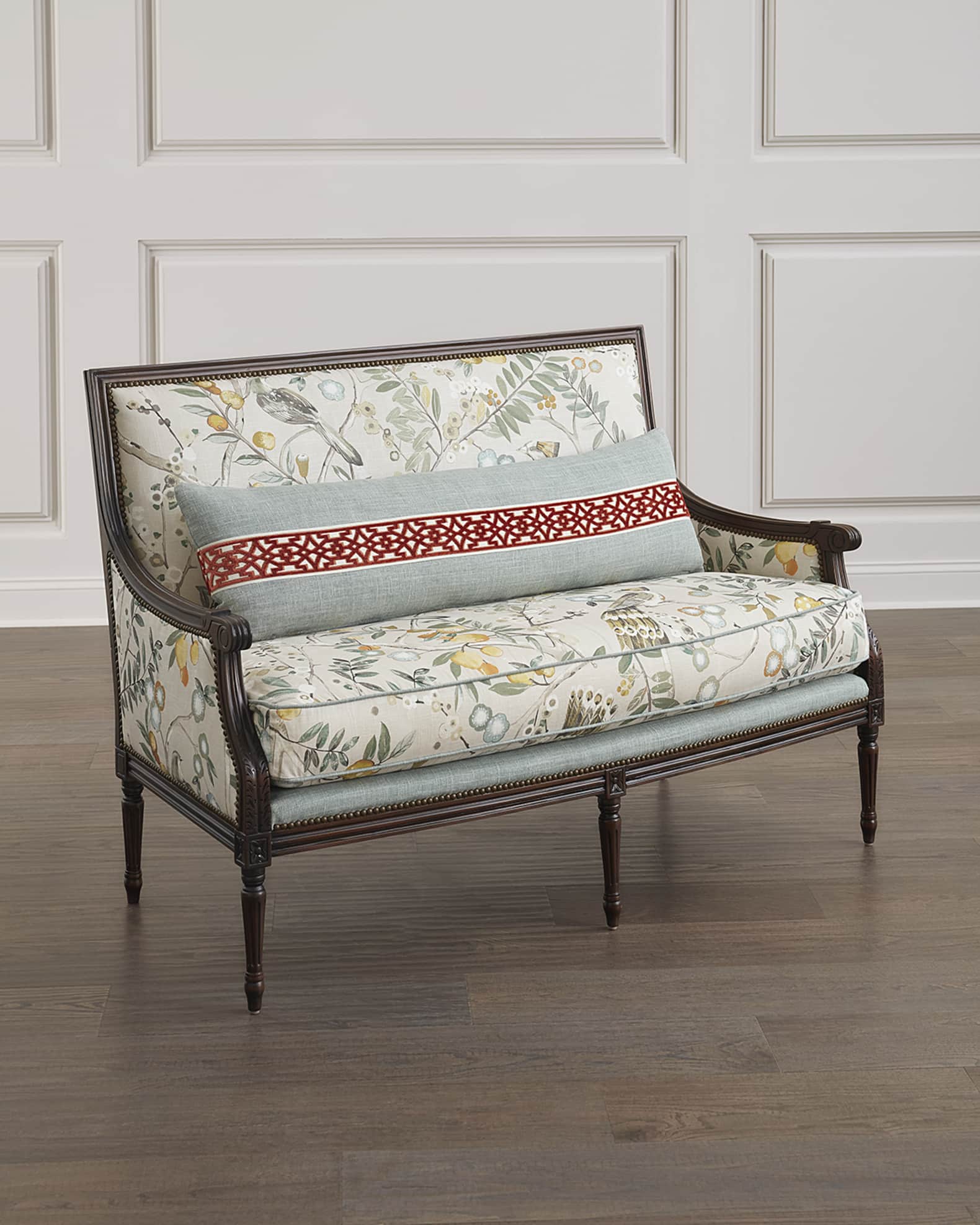 Horchow settee deals