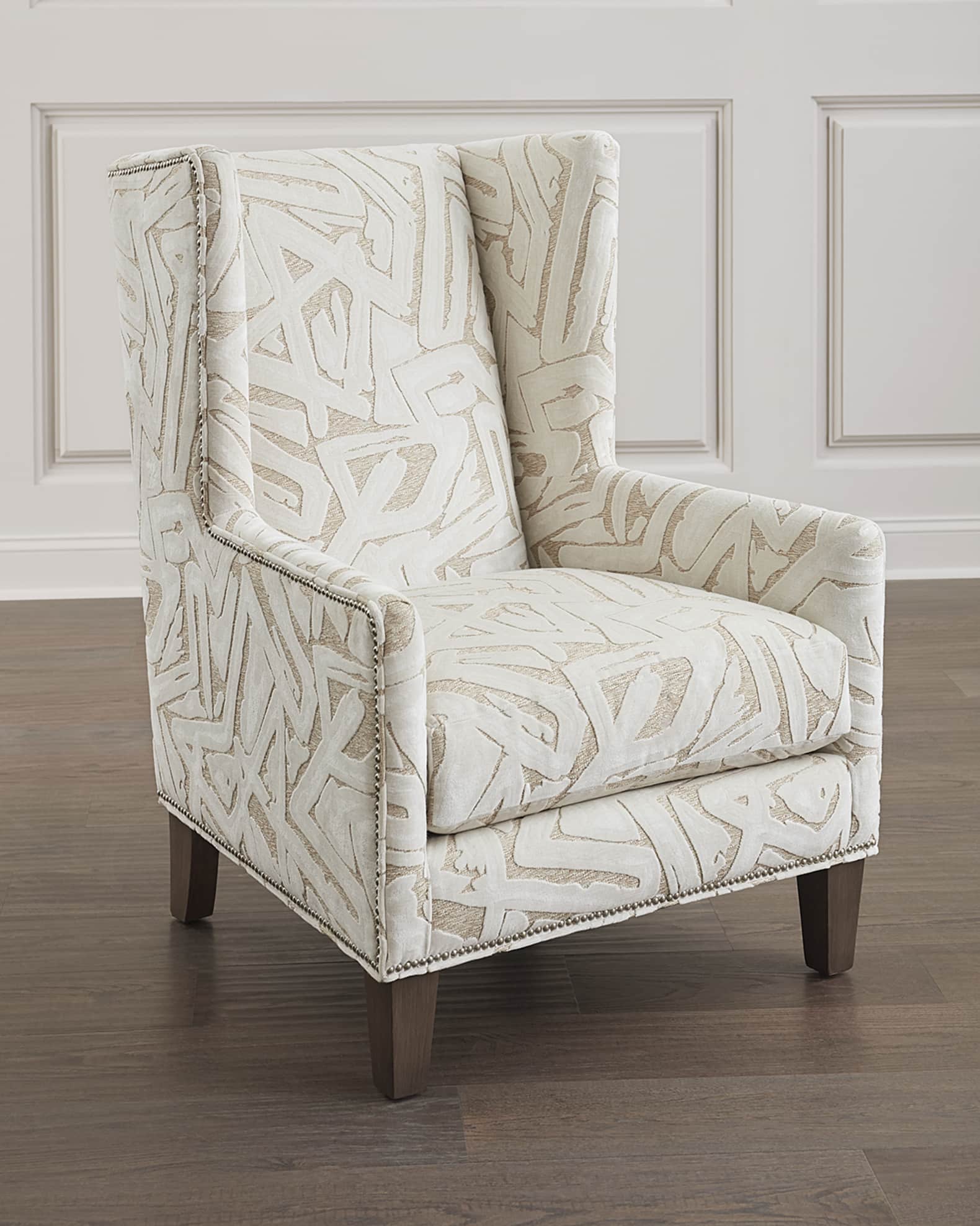Wing accent chair discount