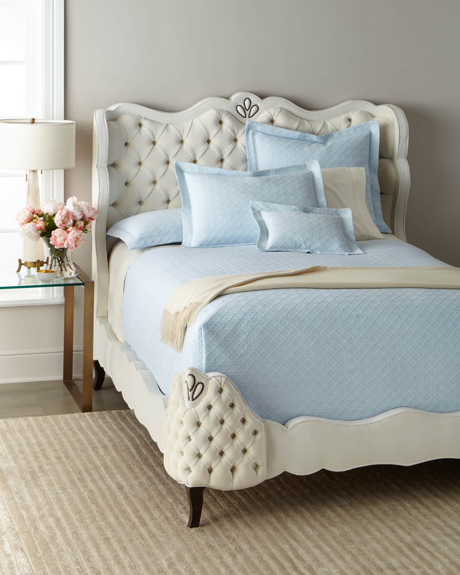 Haute House Angelica Tufted King Bed