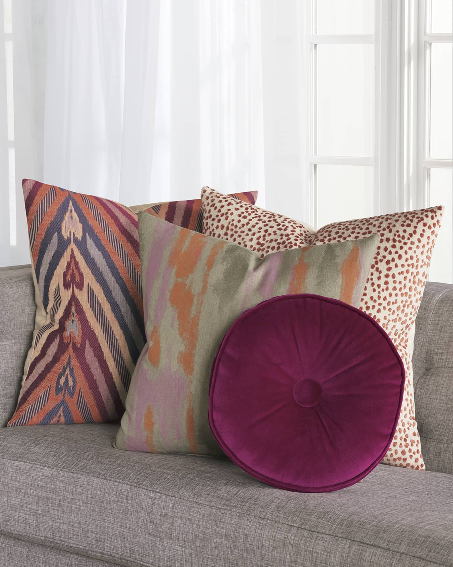 Burgundy red throw pillows store