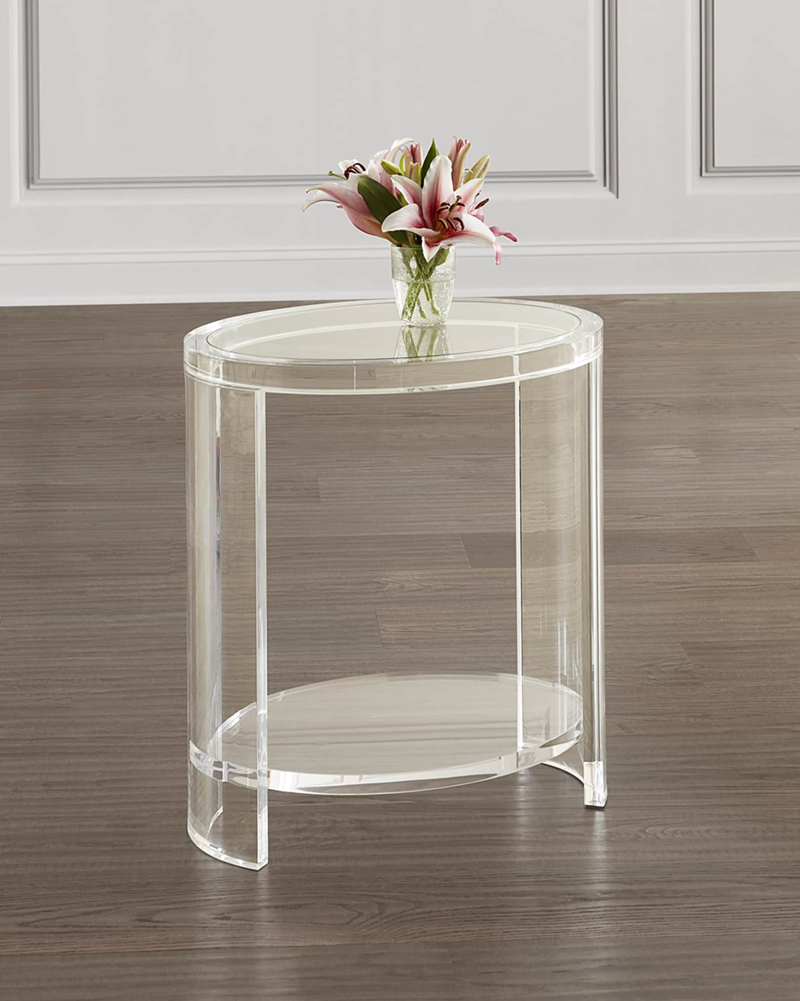 Interlude Home Marcel Acrylic Side Table Horchow