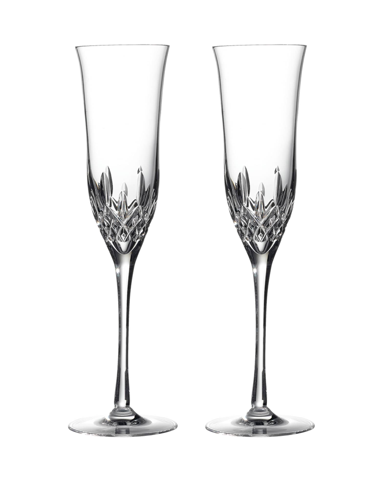 Waterford Crystal LISMORE Brandy Snifter Glasses Set of 2 EXCELLENT