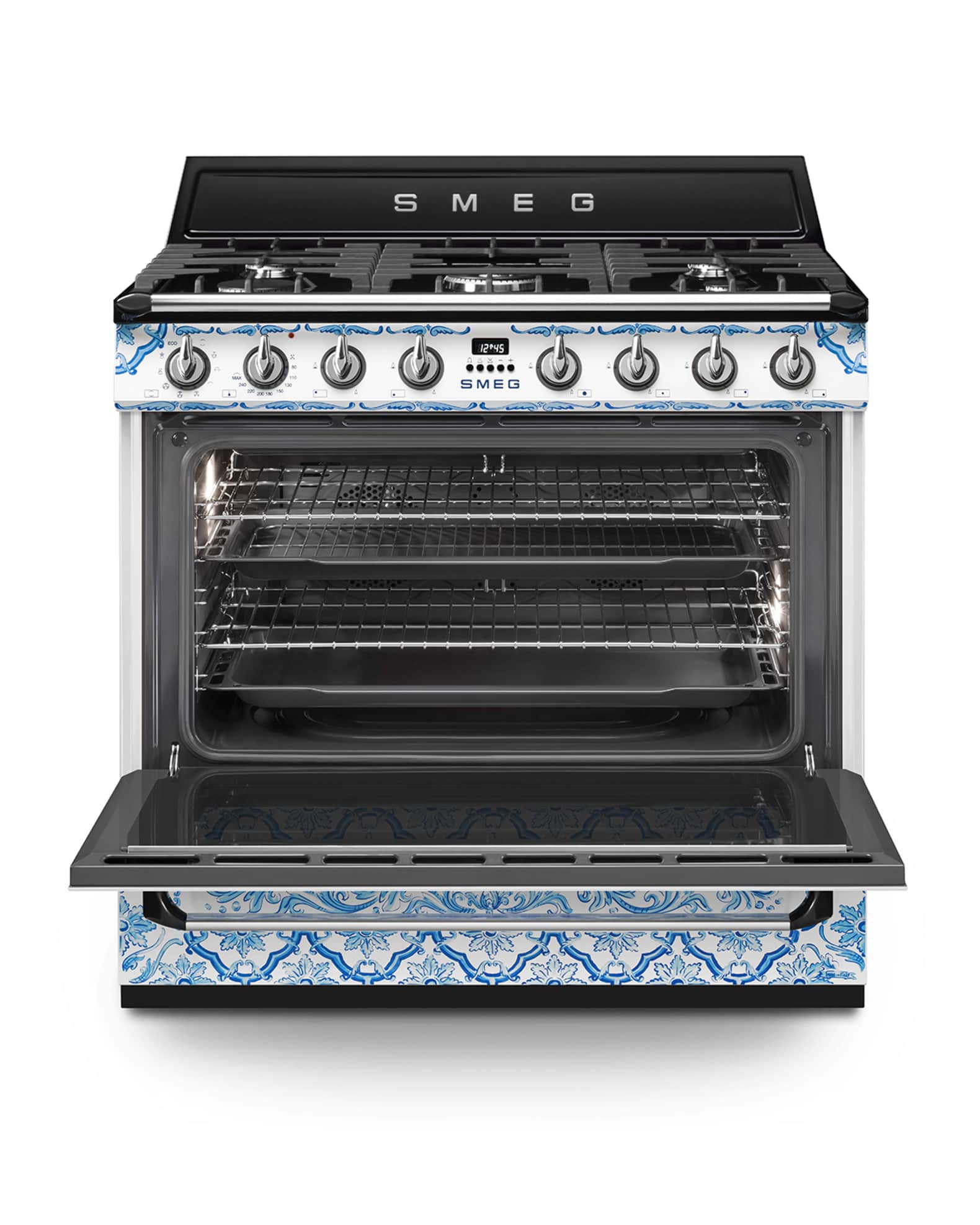 Smeg Dolce Gabbana x SMEG Majolica Gas Range