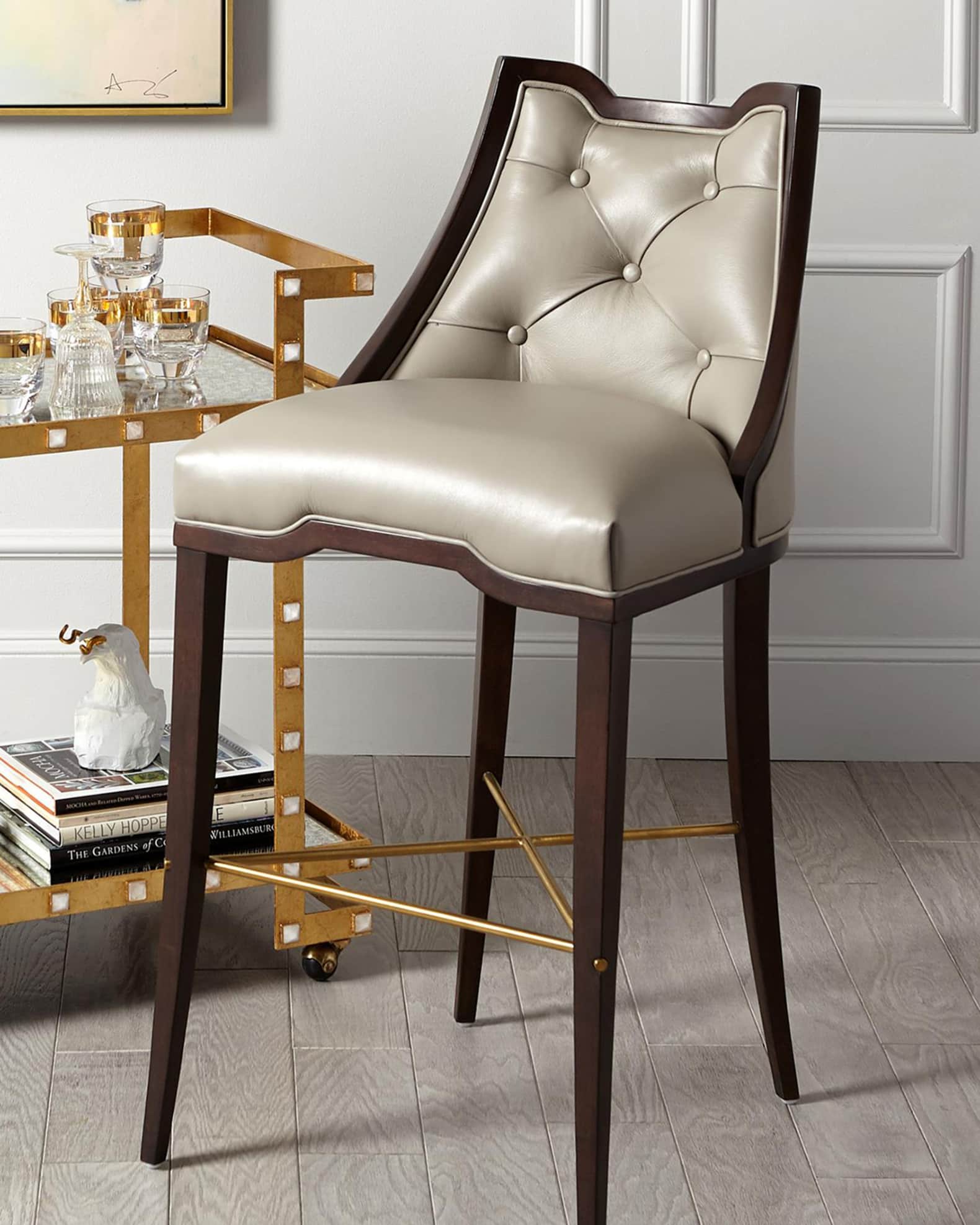Gray leather swivel bar stools shop