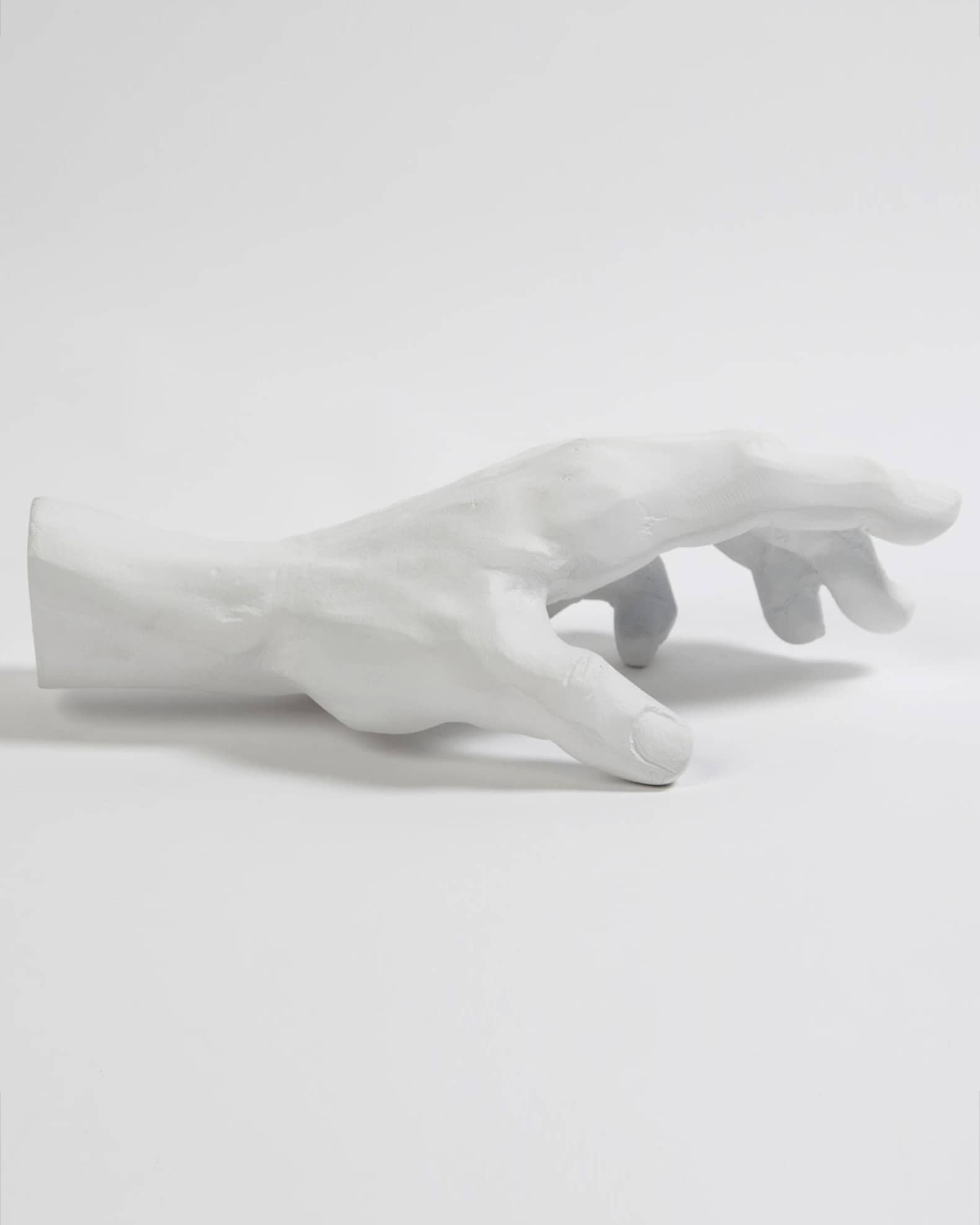 William D Scott for Global Views Hand Resting Sculpture