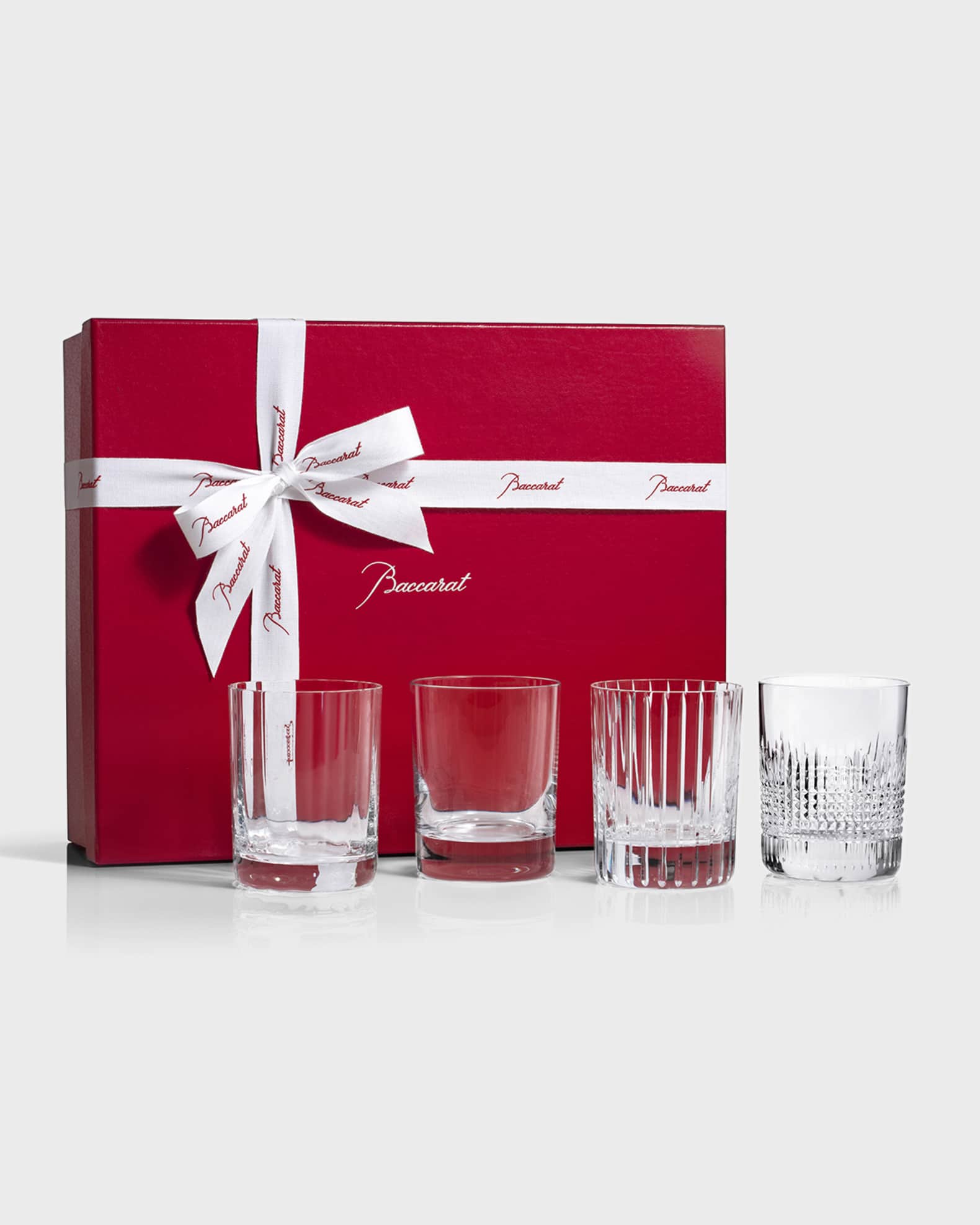 Baccarat Four Elements Double Old-Fashioneds, Set of 4