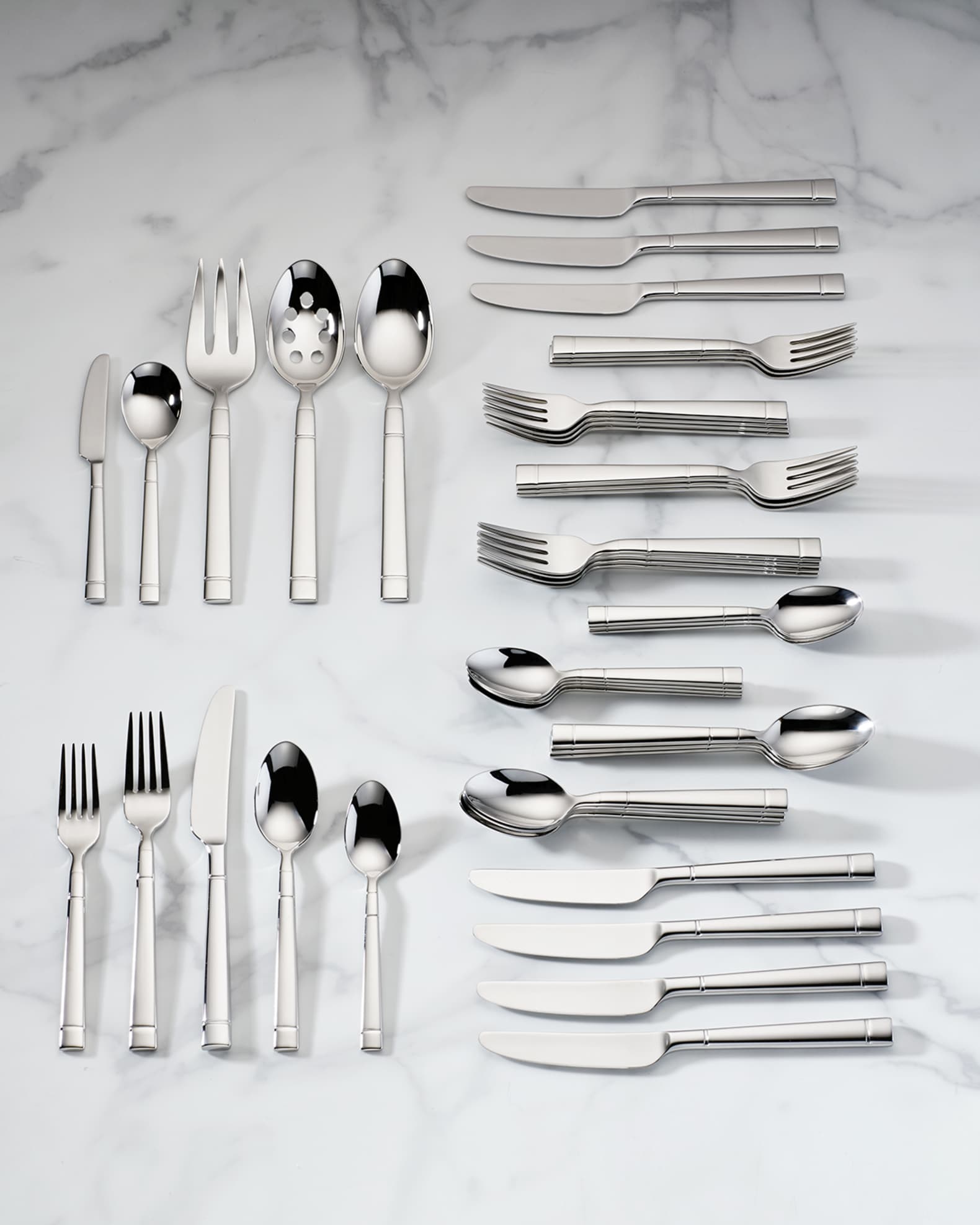 kate spade new york fair harbor 45-piece flatware service