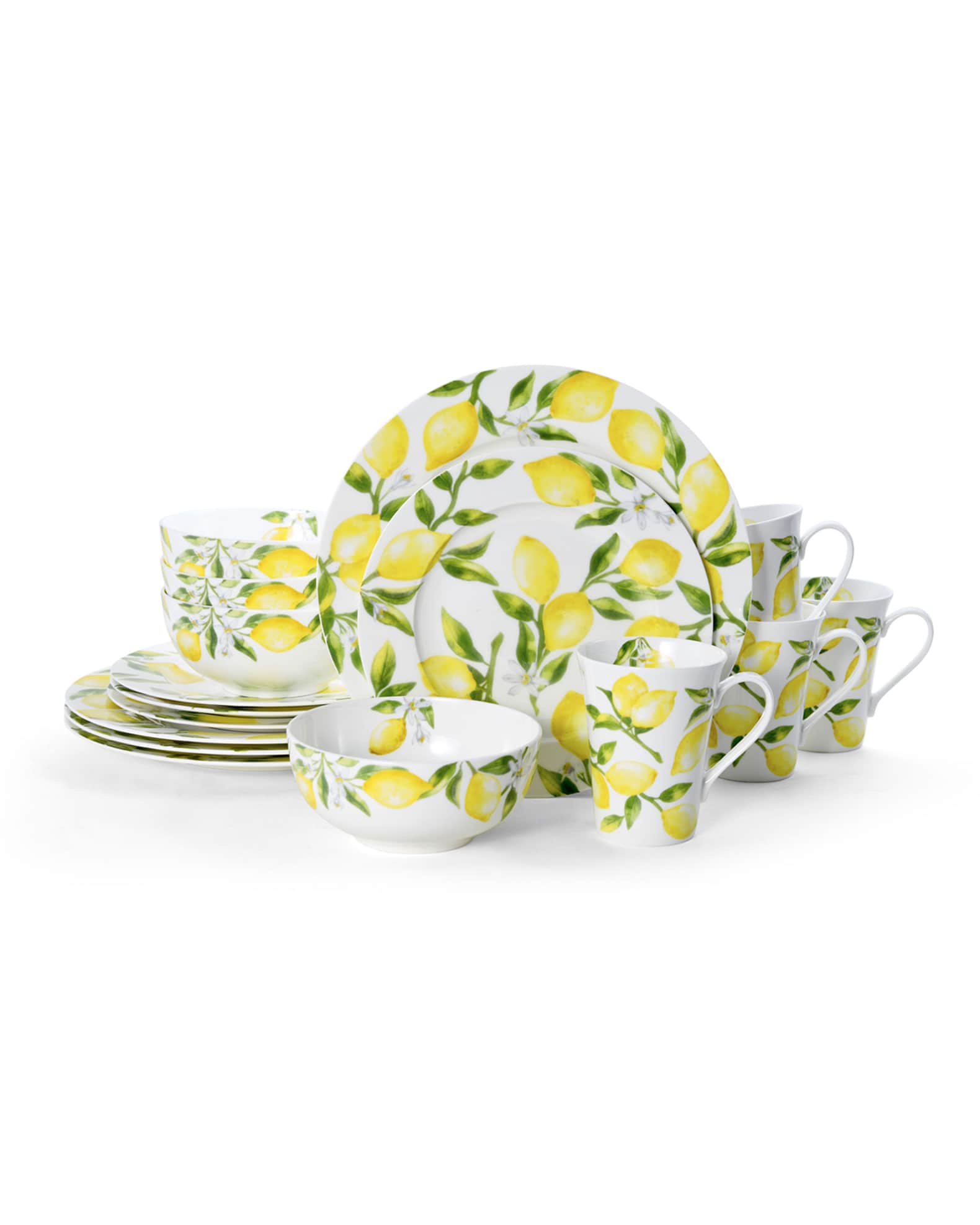 Mikasa 16 Piece Lemons Dinnerware Set Horchow