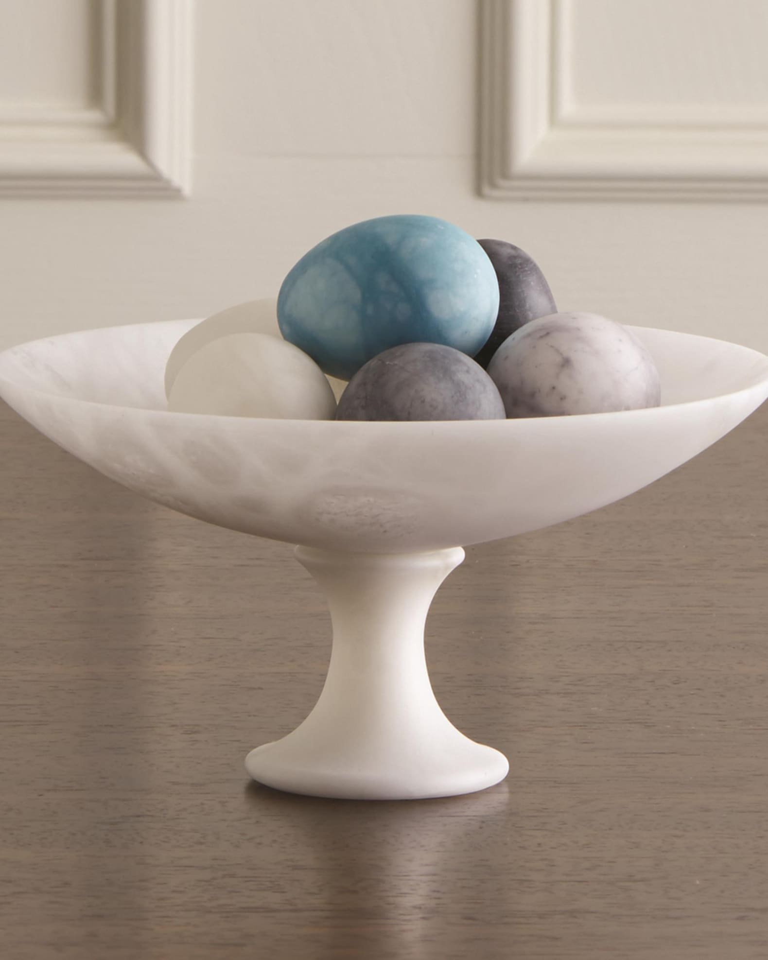 Global Views Alabaster Compote - Small