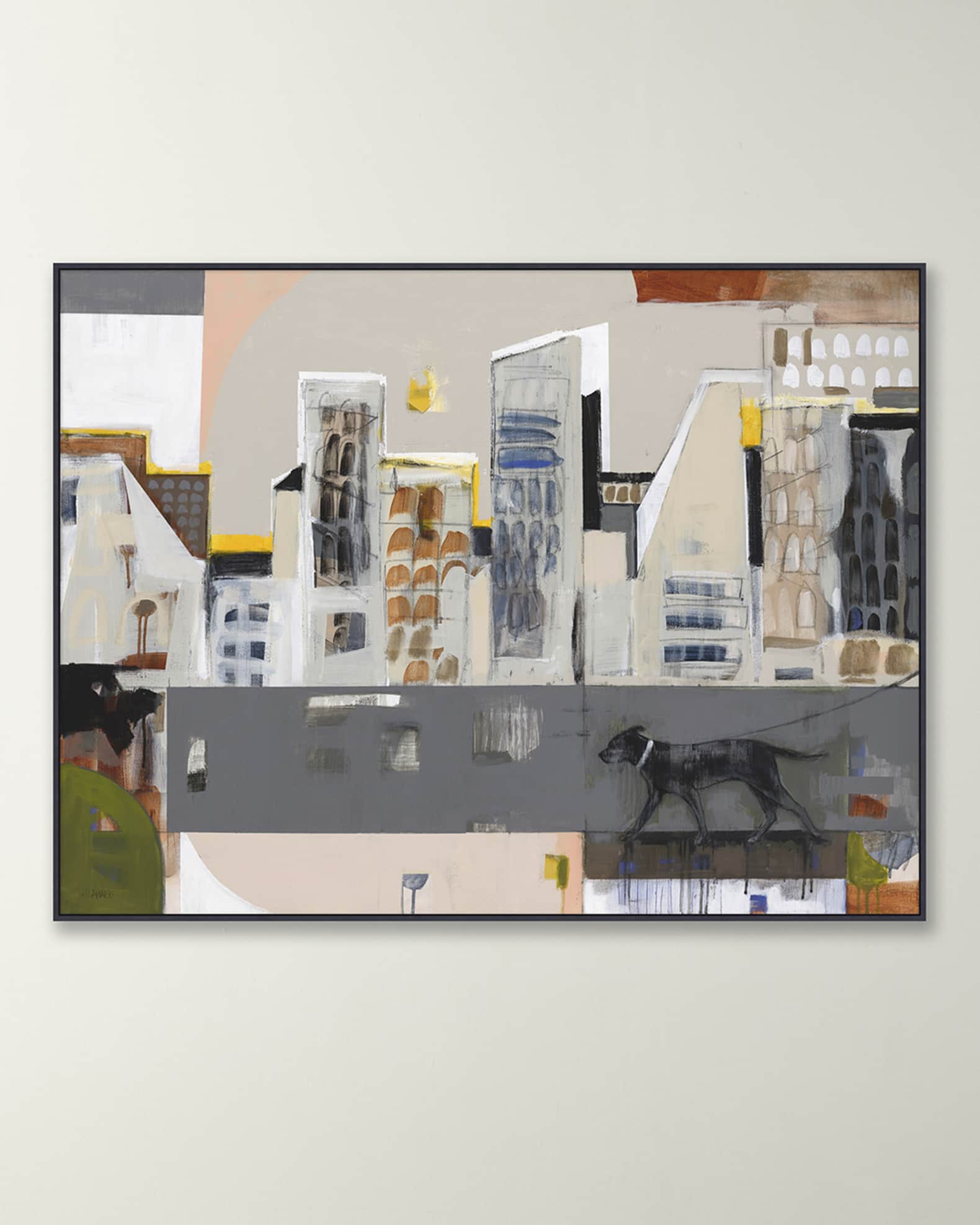 Wendover Art Group "Stroll in the City" Wall Art Horchow