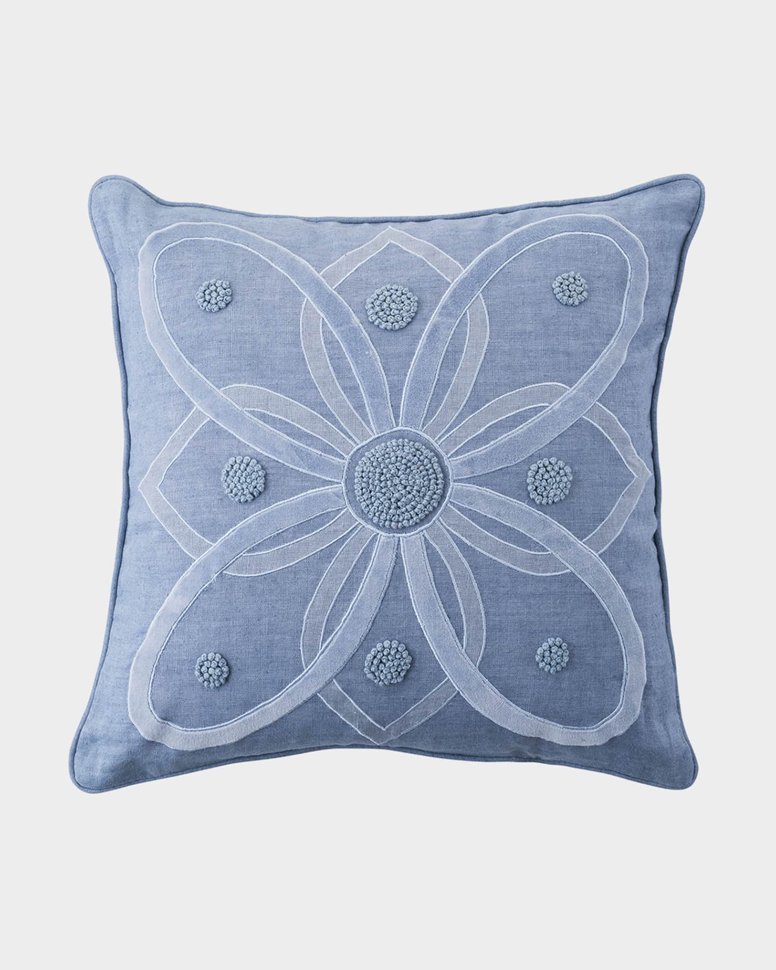 Juliska Berry & Thread 18" Pillow Chambray Horchow