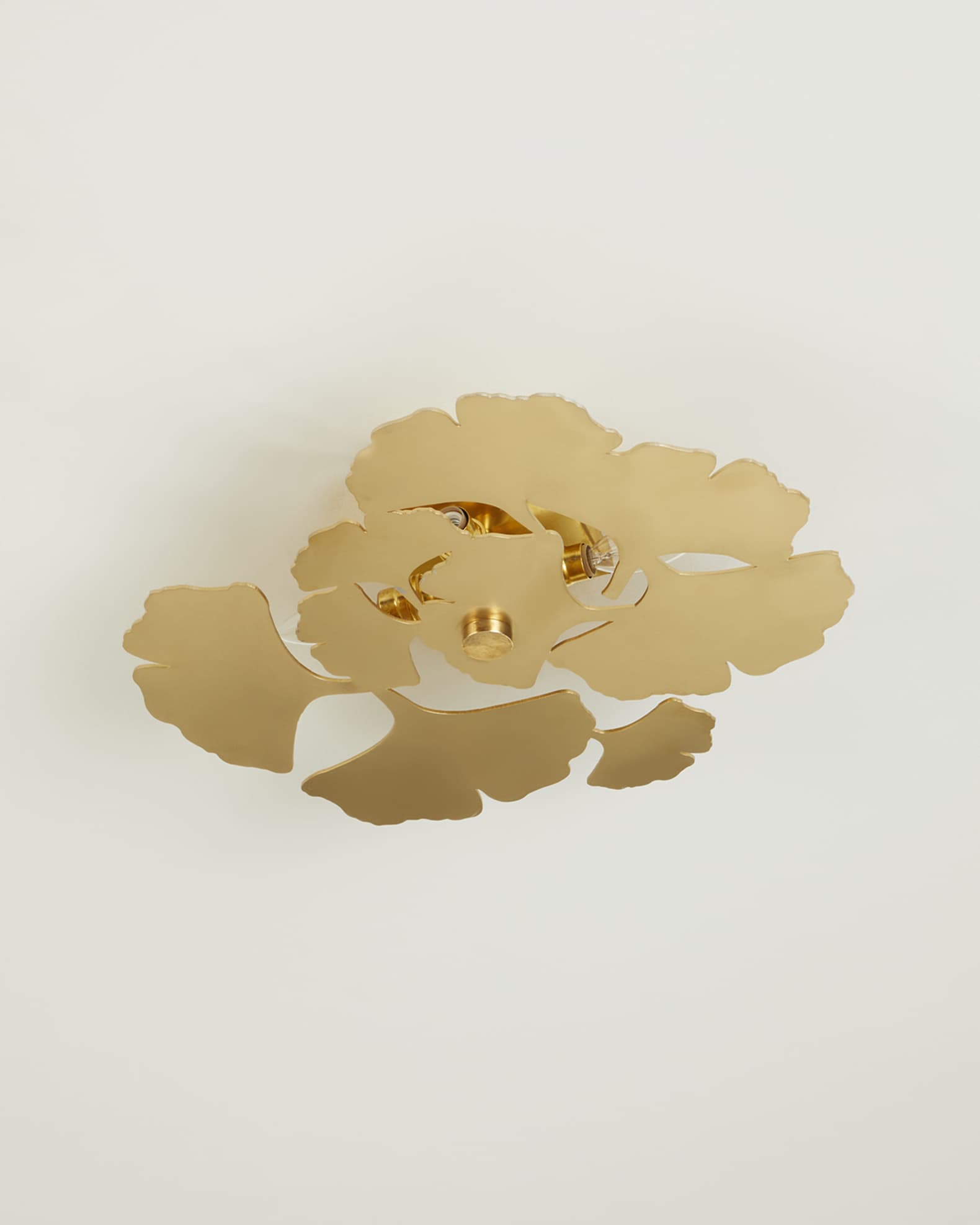 Tommy Mitchell Small Ginkgo Flush Mount Light
