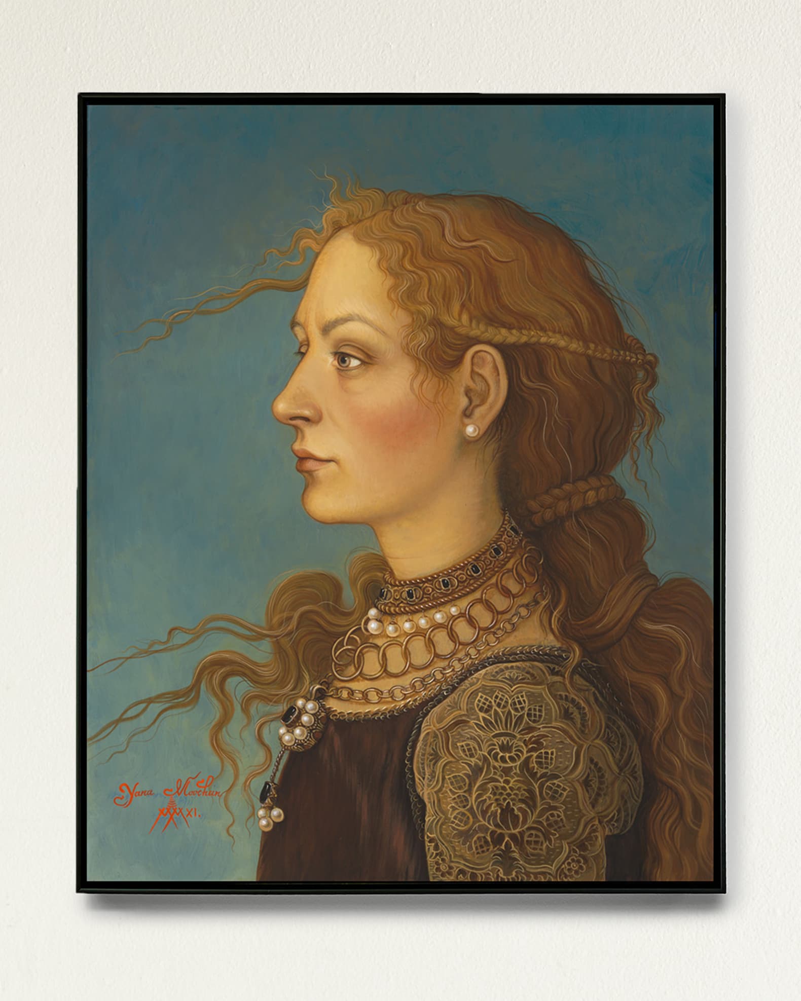 版画 onchanmant Yana Movchan 