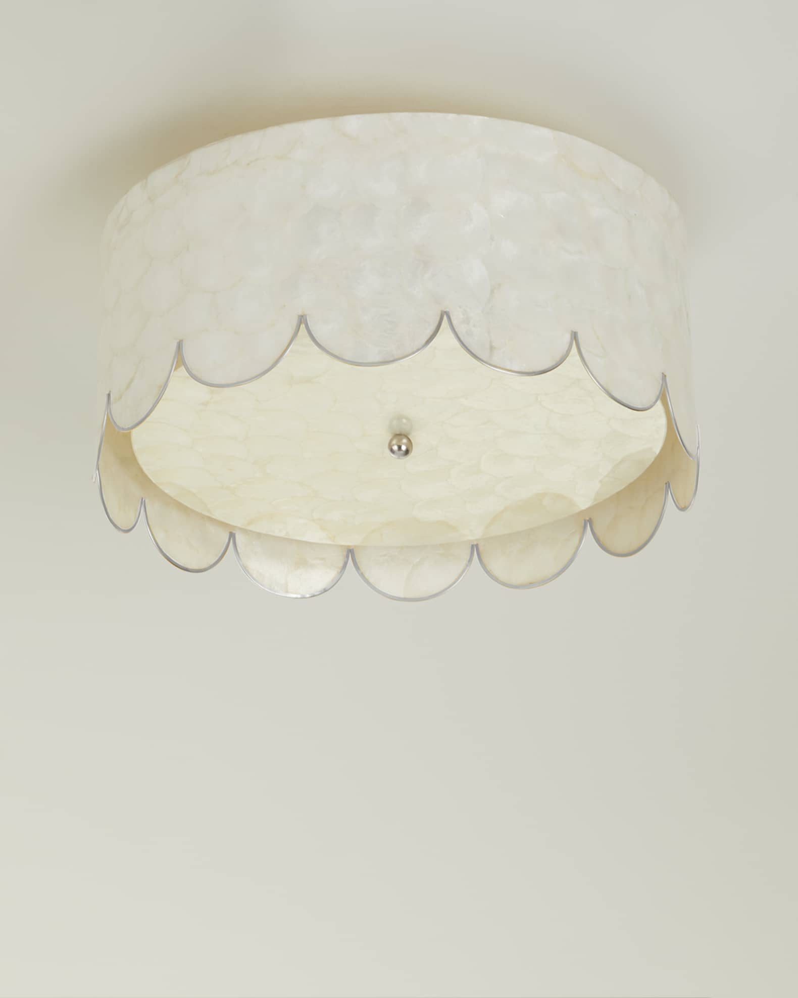 Neiman Marcus Scallop Flush Mount
