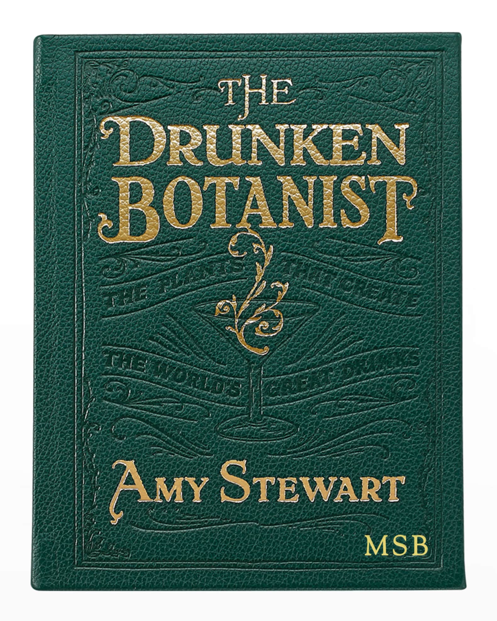 Graphic Image "The Drunken Botanist" Book by Amy Stewart, Personalized