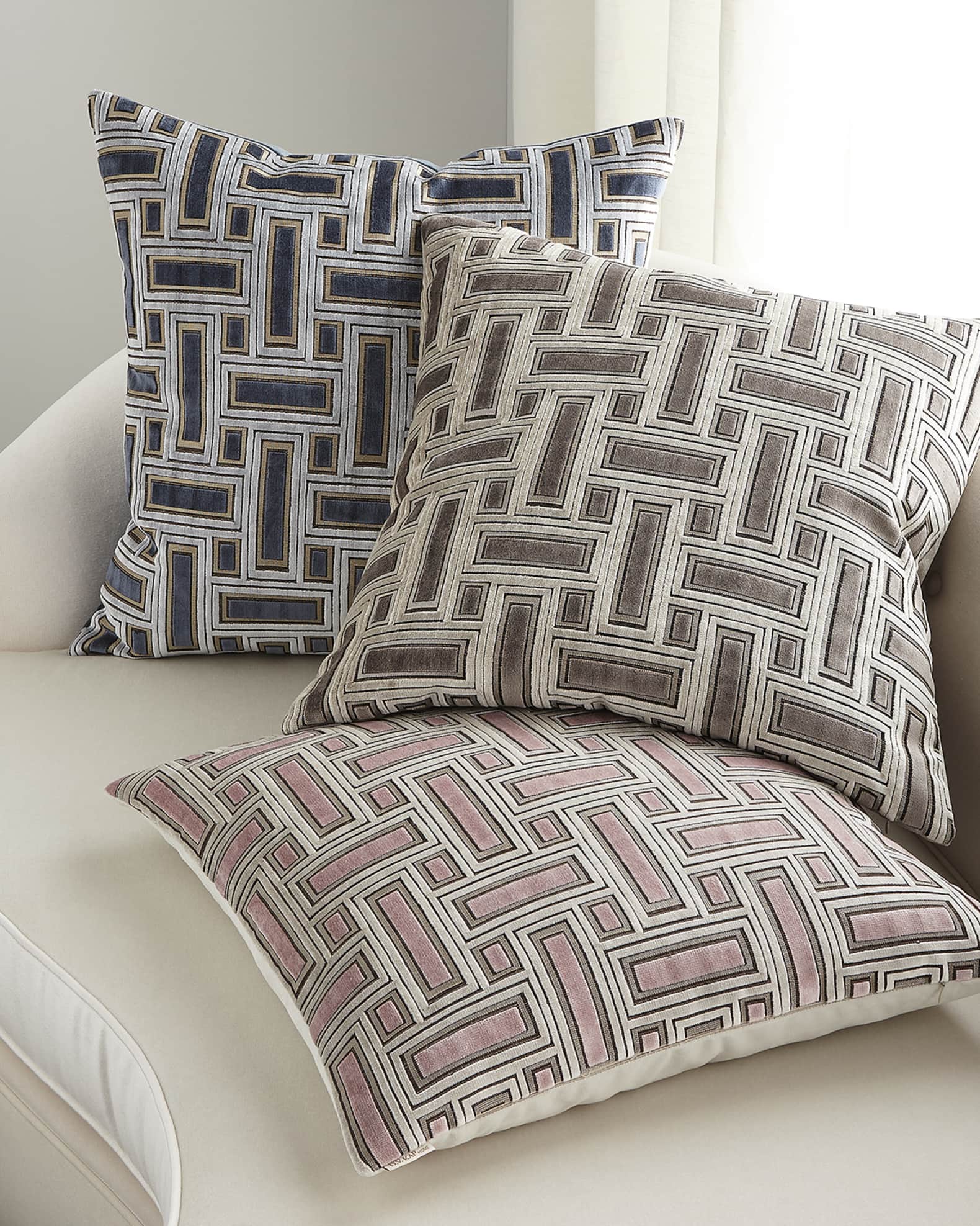 D.V. KAP Home Brix Pillow Horchow