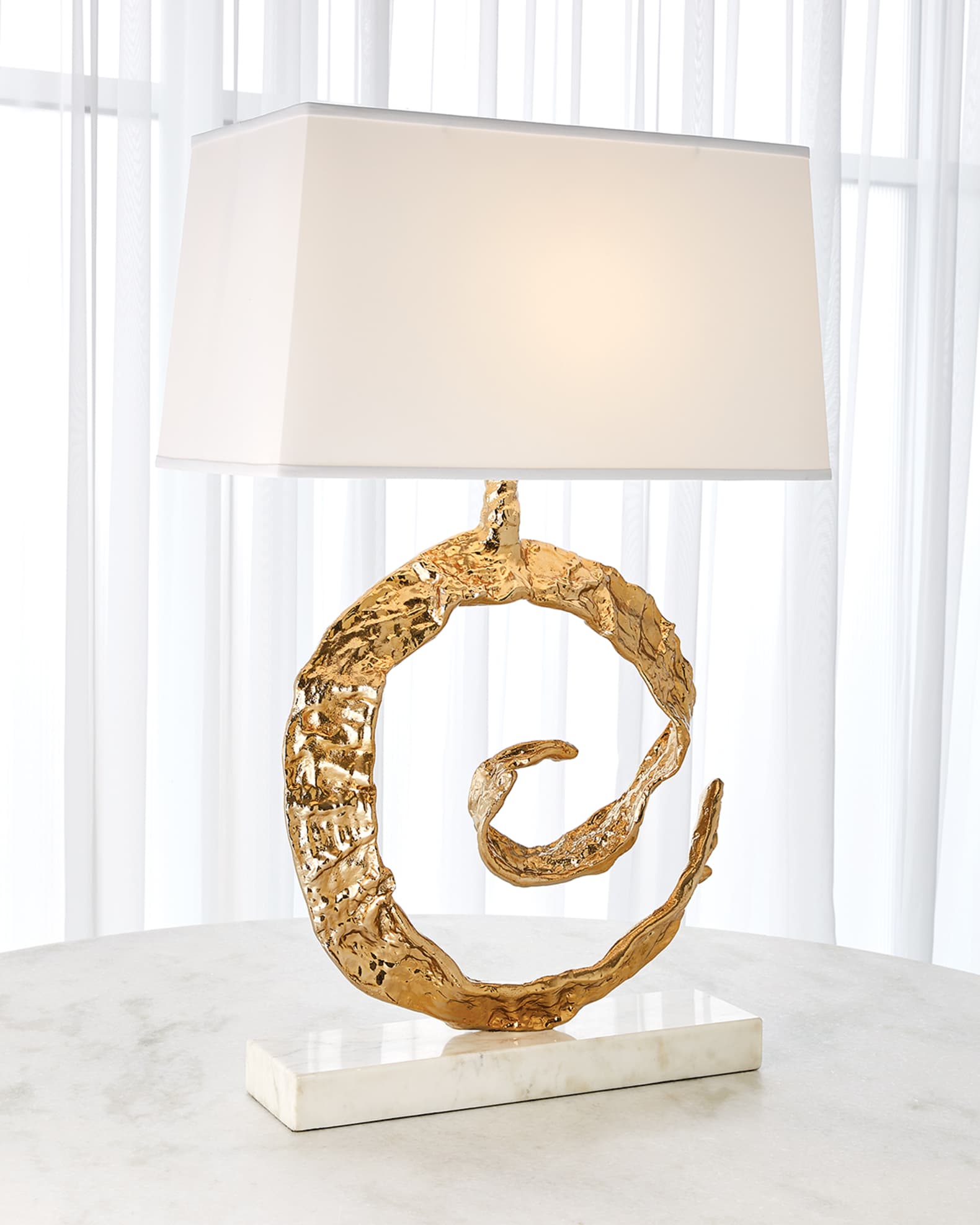 Global Views Swirl Lamp