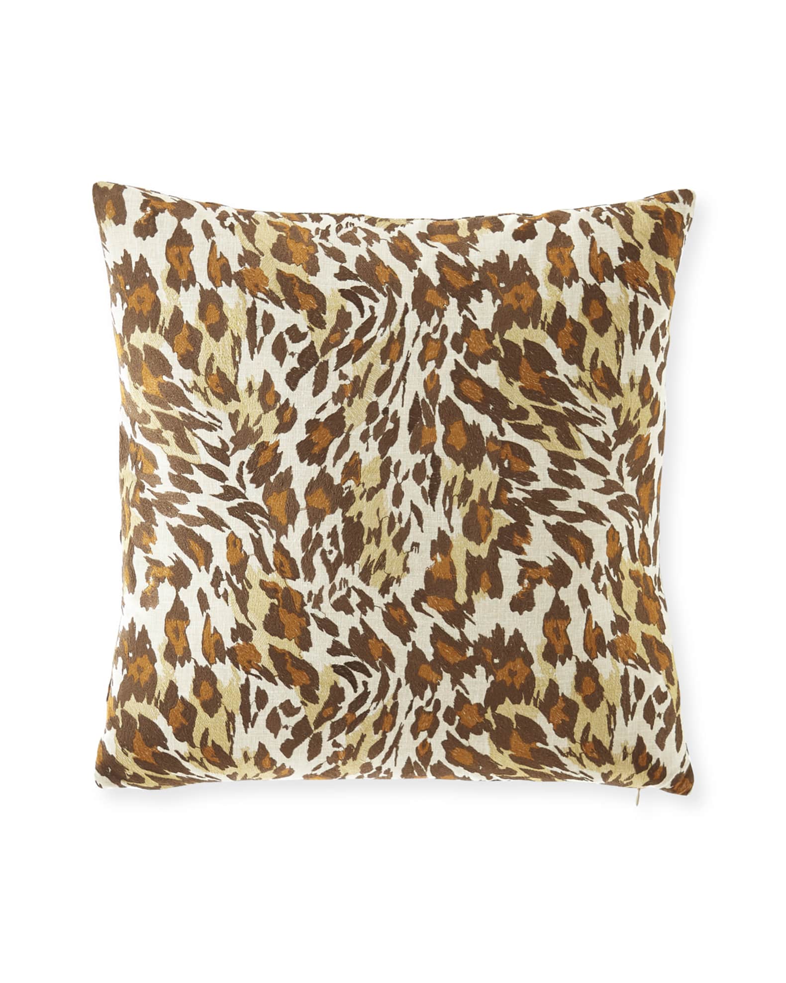 TL at Home Cheetah Decorative Pillow 22 Sq. Horchow