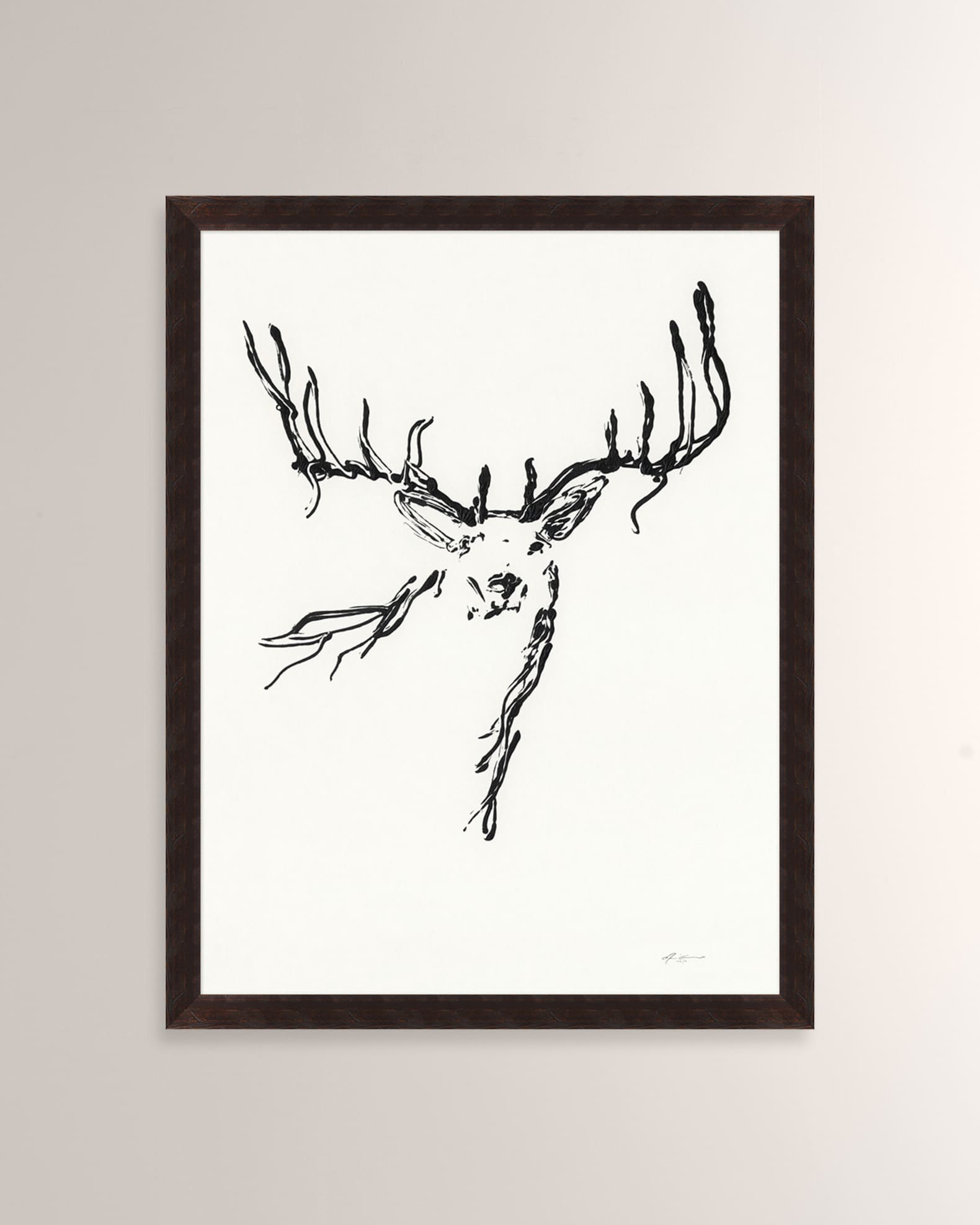 Wendover Art Group "Deer Portrait" Giclee Print