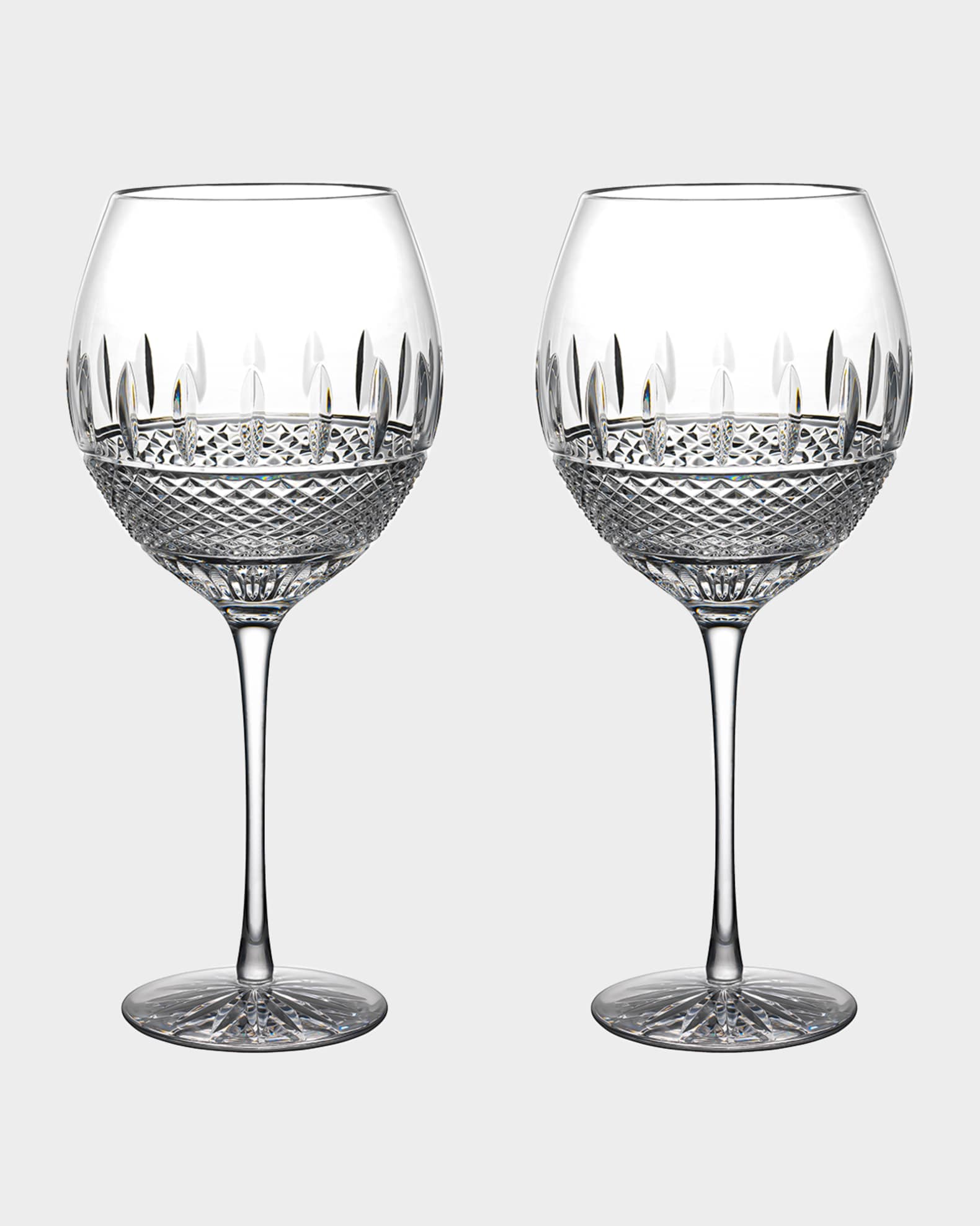 Waterford Crystal Irish Lace Crystal Red Wine Glasses, Set of 2 Horchow