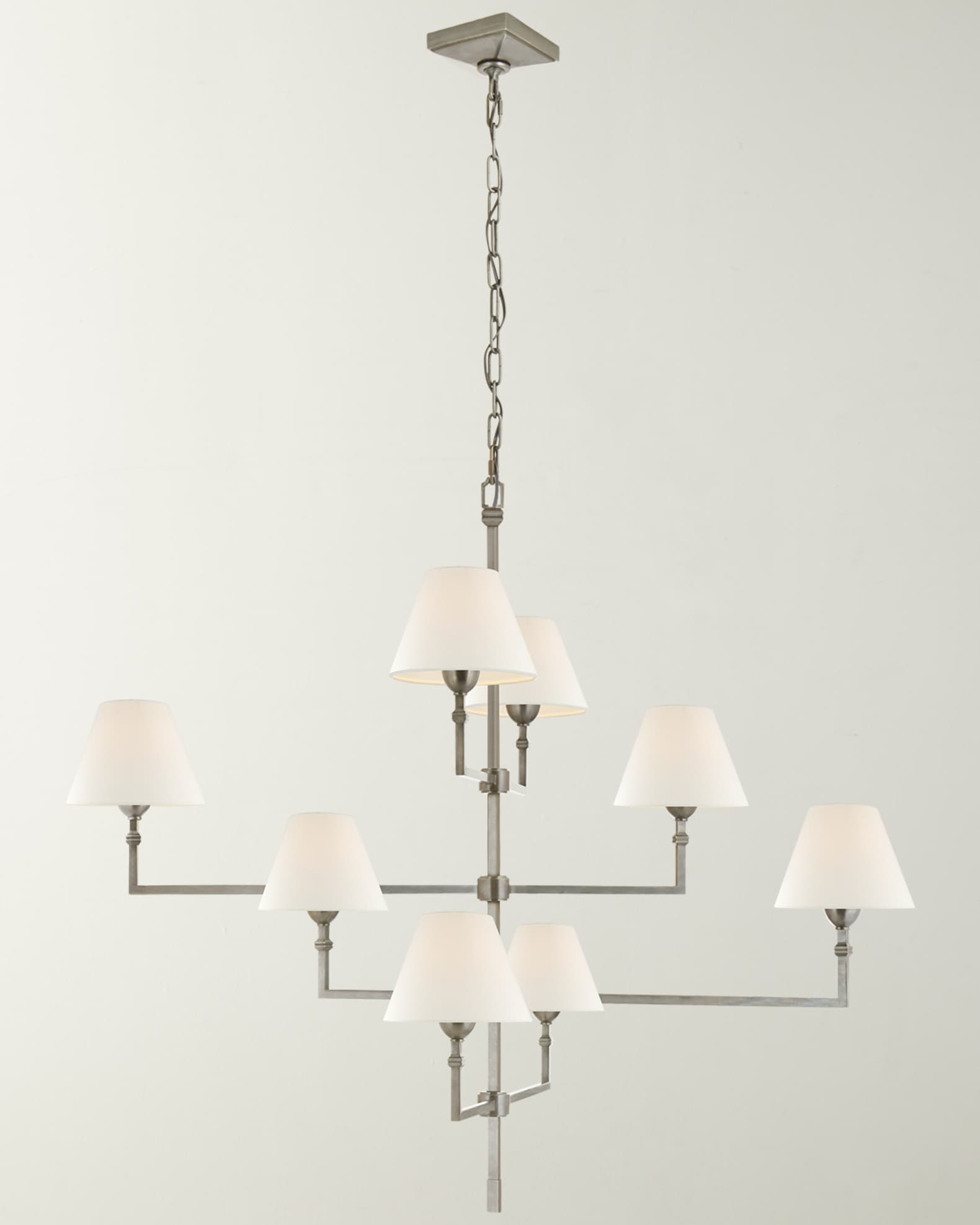 Visual Comfort Signature Jane Large Offset Chandelier By Alexa Hampton