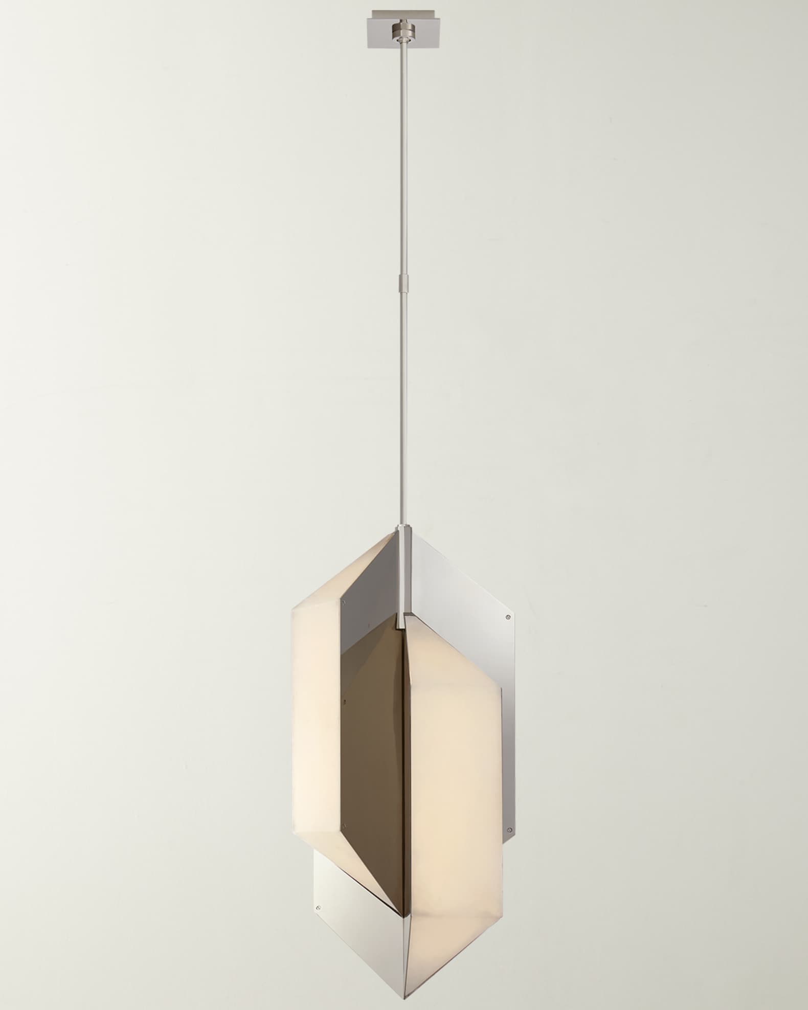 Visual Comfort KW 5722PN ALB LED Pendant Ophelion Polished Nickel