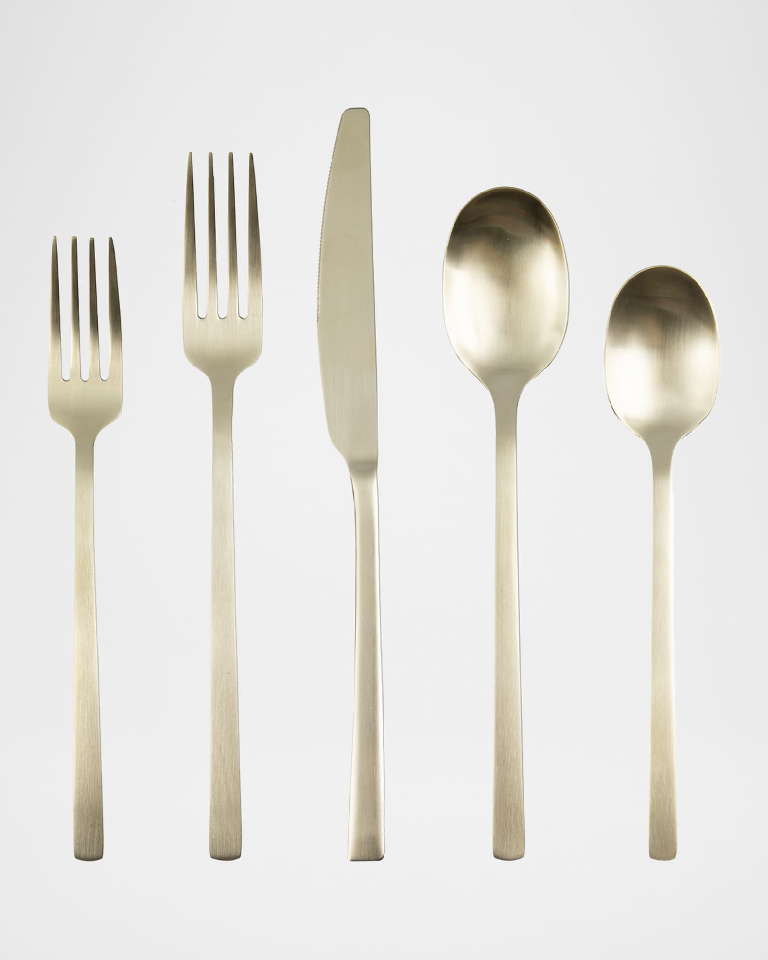 Cambridge Beacon Champagne Satin 20 Piece Flatware Set Horchow