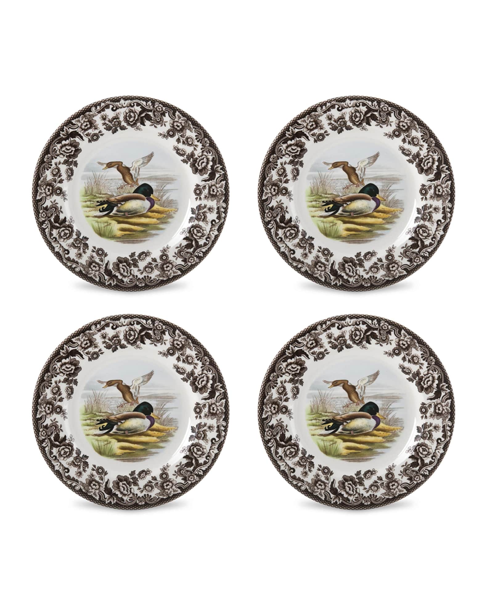 Spode Woodland Salad Plates, Set of 4 Horchow