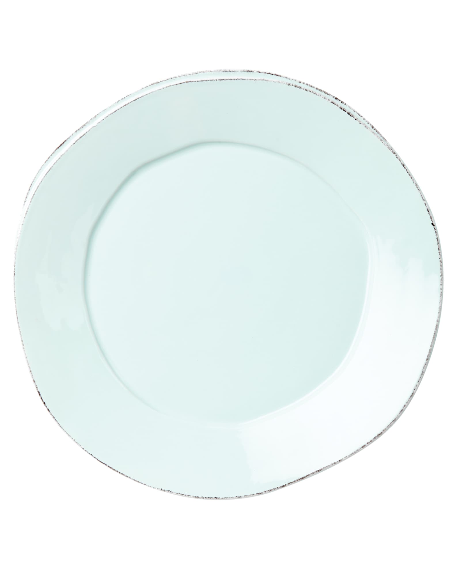 Vietri Lastra Aqua Dinner Plate