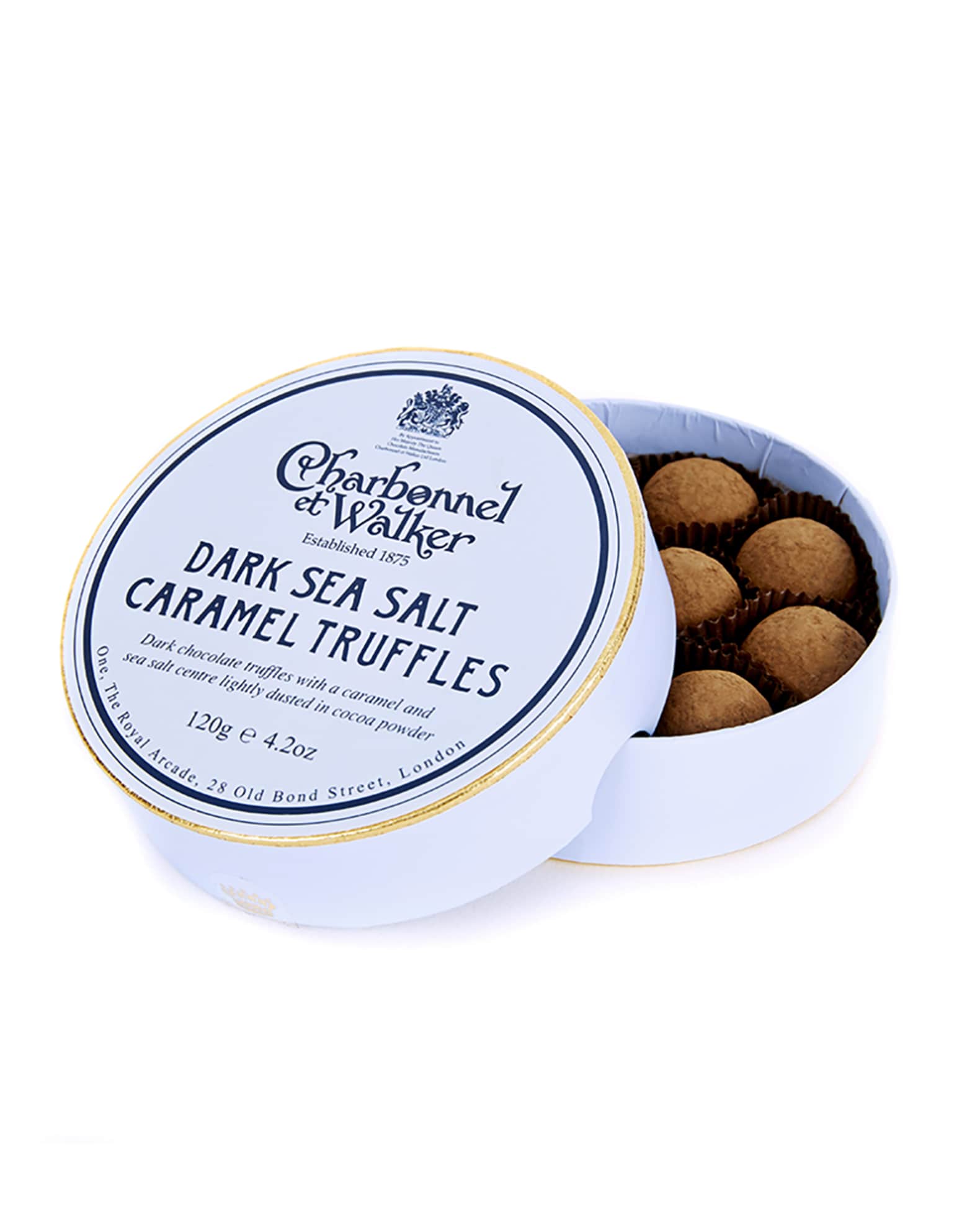 Charbonnel Et Walker Dark Sea Salt Caramel Truffles