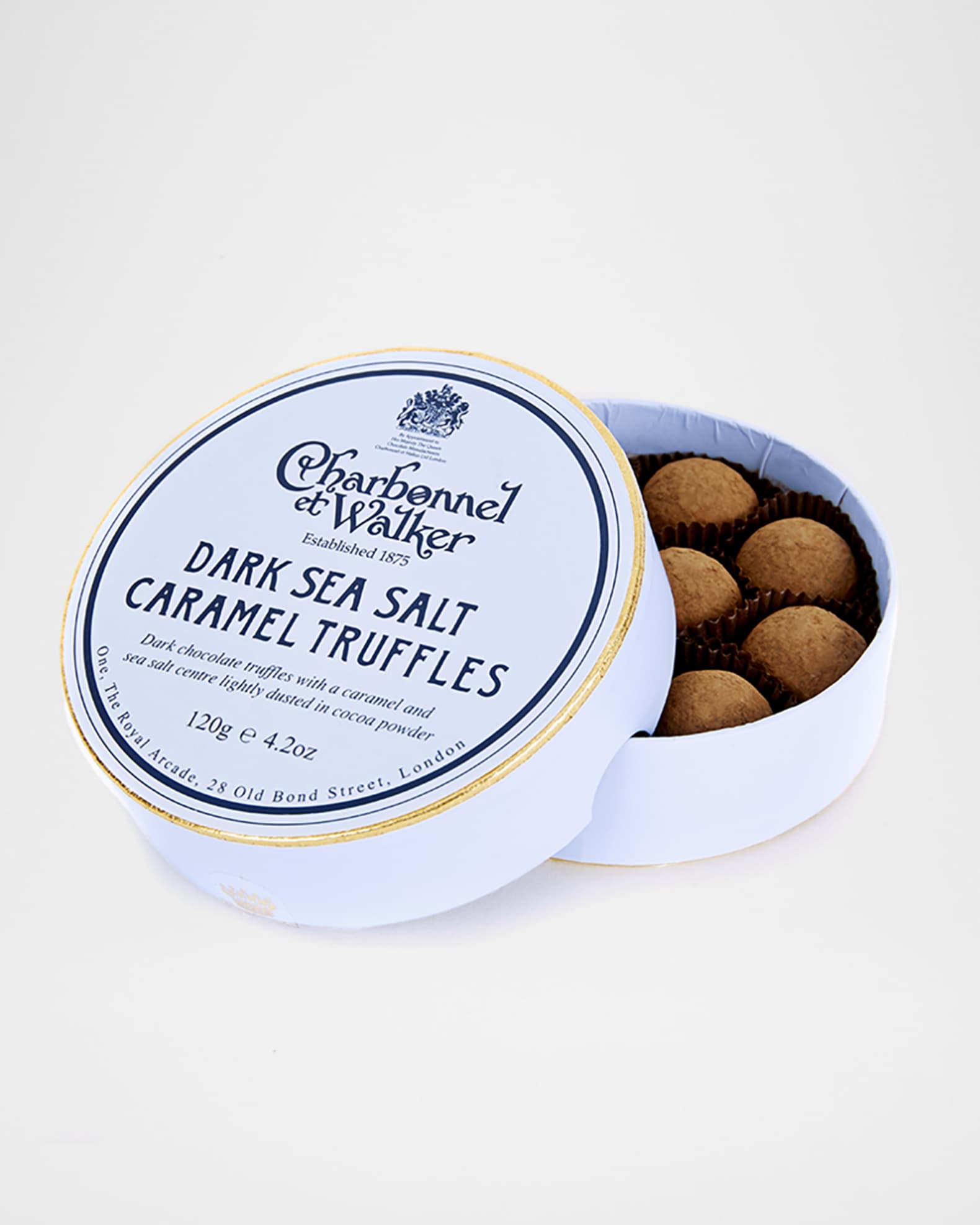 Charbonnel Et Walker Dark Sea Salt Caramel Truffles