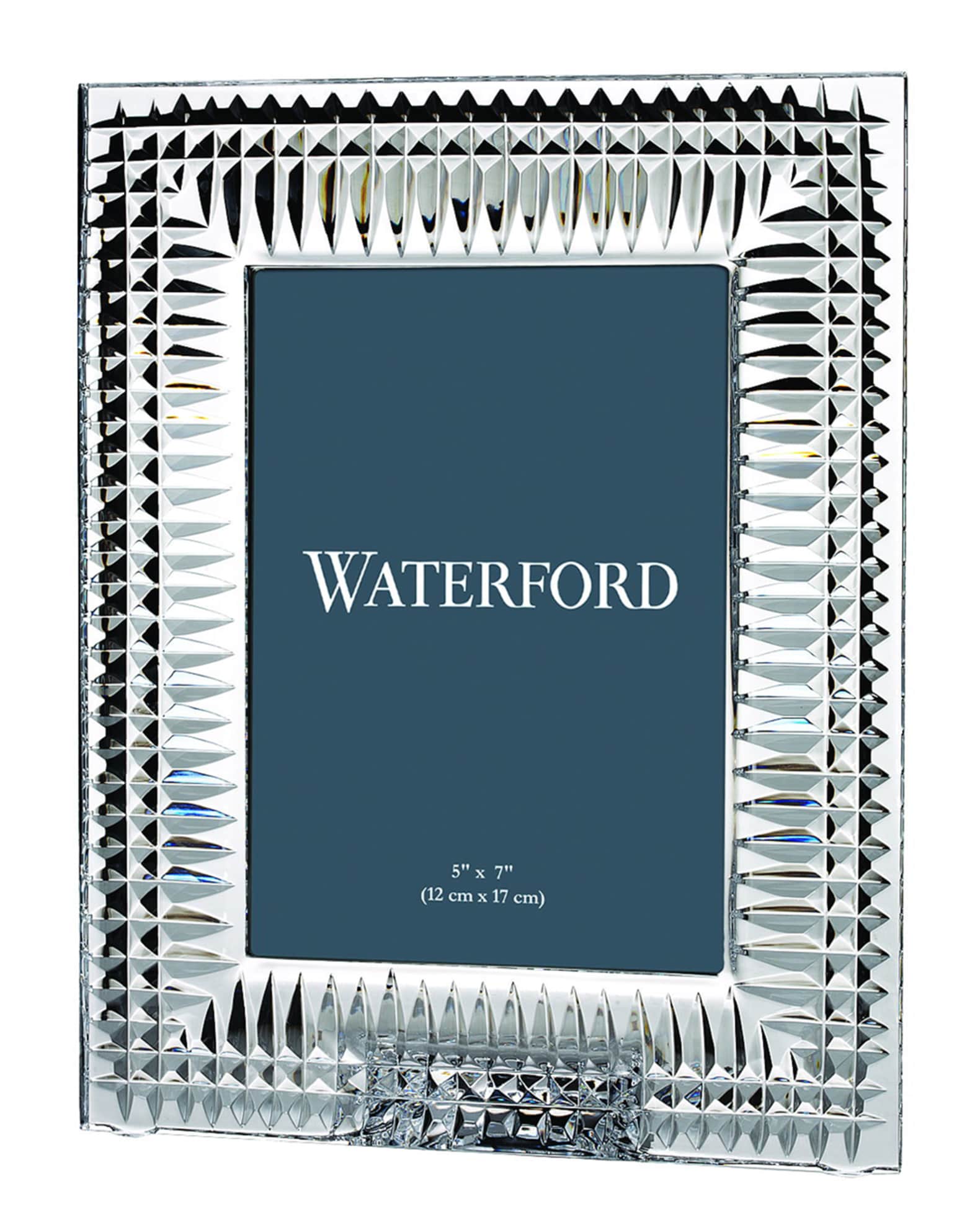 Waterford Crystal Lismore Diamond 5" x 7" Picture Frame Horchow