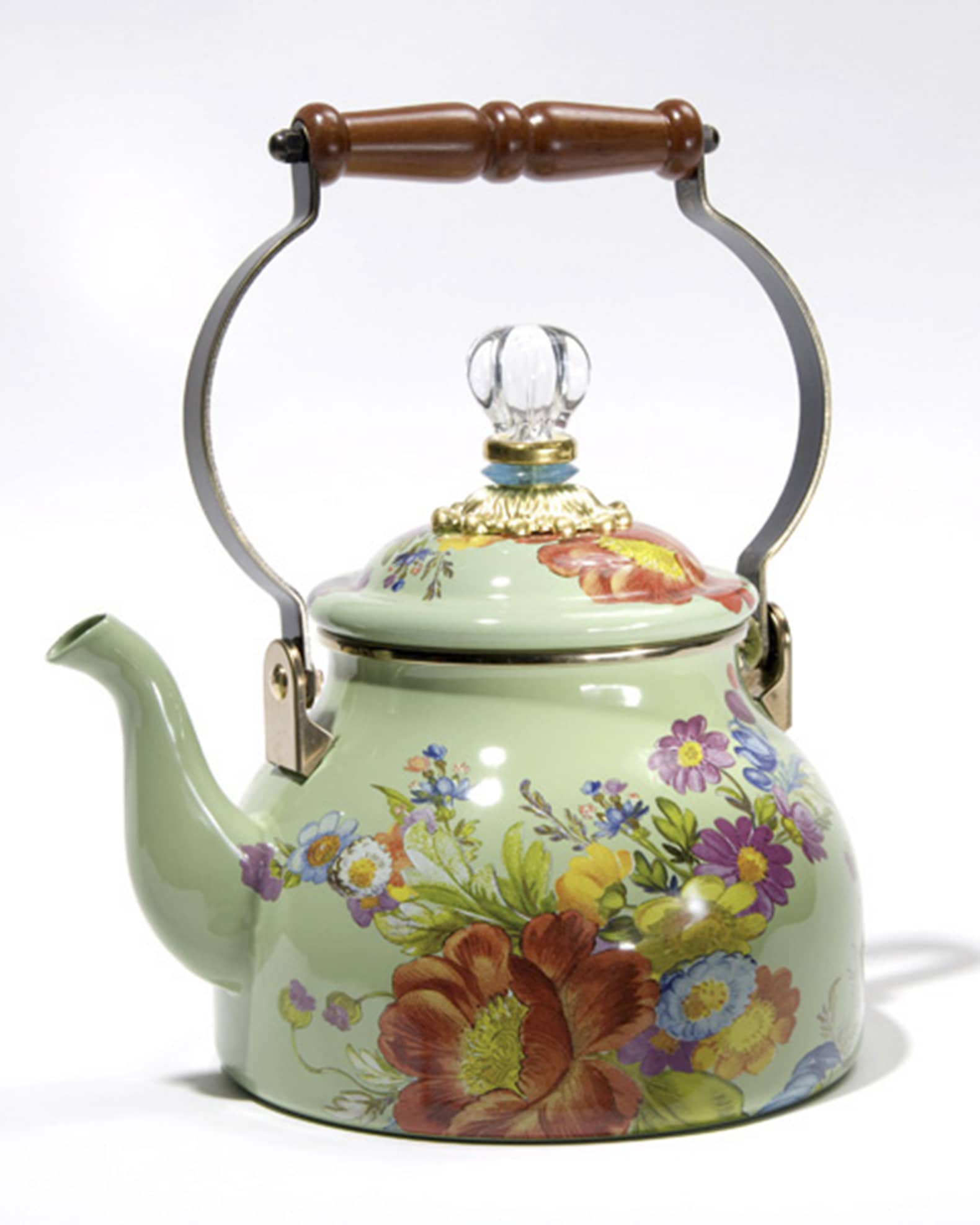 Floral tea discount kettle