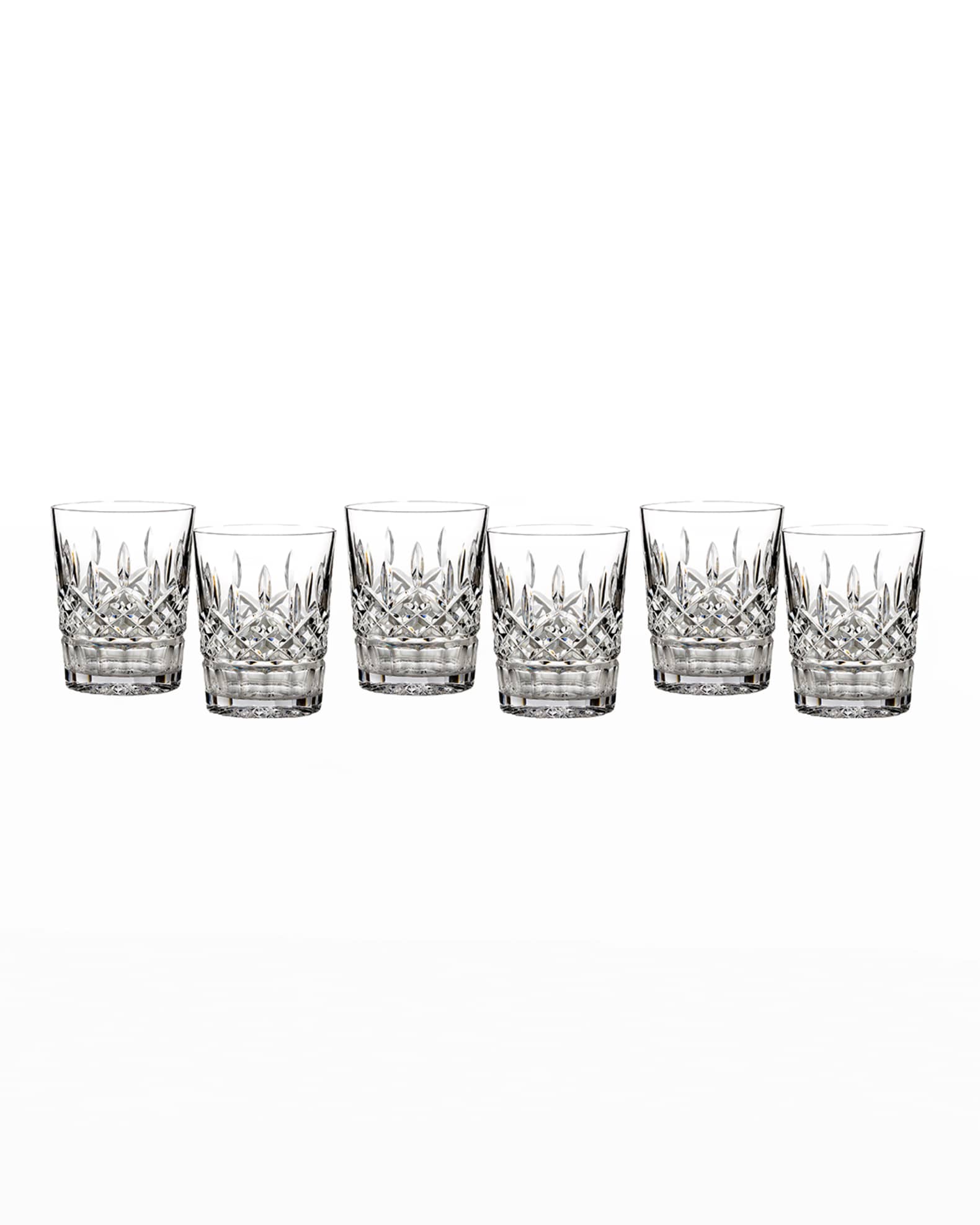 Waterford Crystal Lismore Double Old-Fashioneds, Set of 6