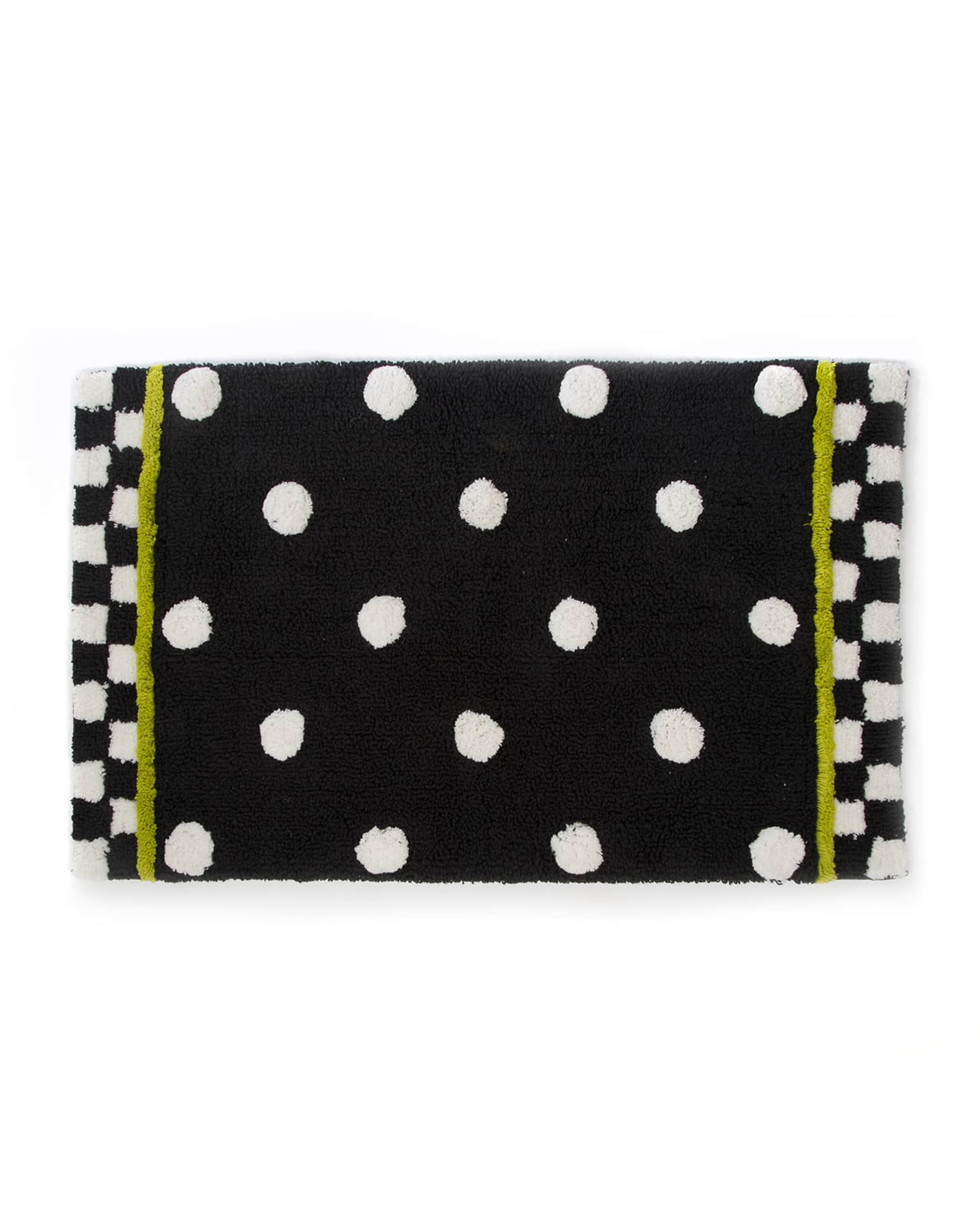 MacKenzieChilds Dotty Bath Rug Horchow