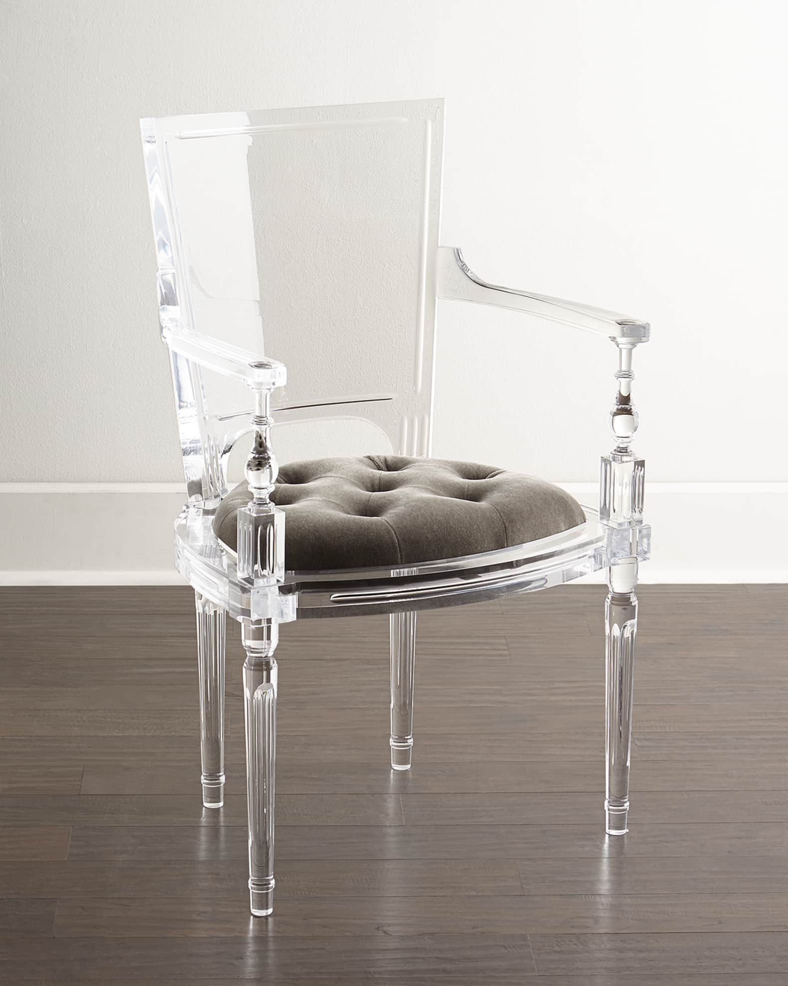 стулья прозрачные с металлическими ножками